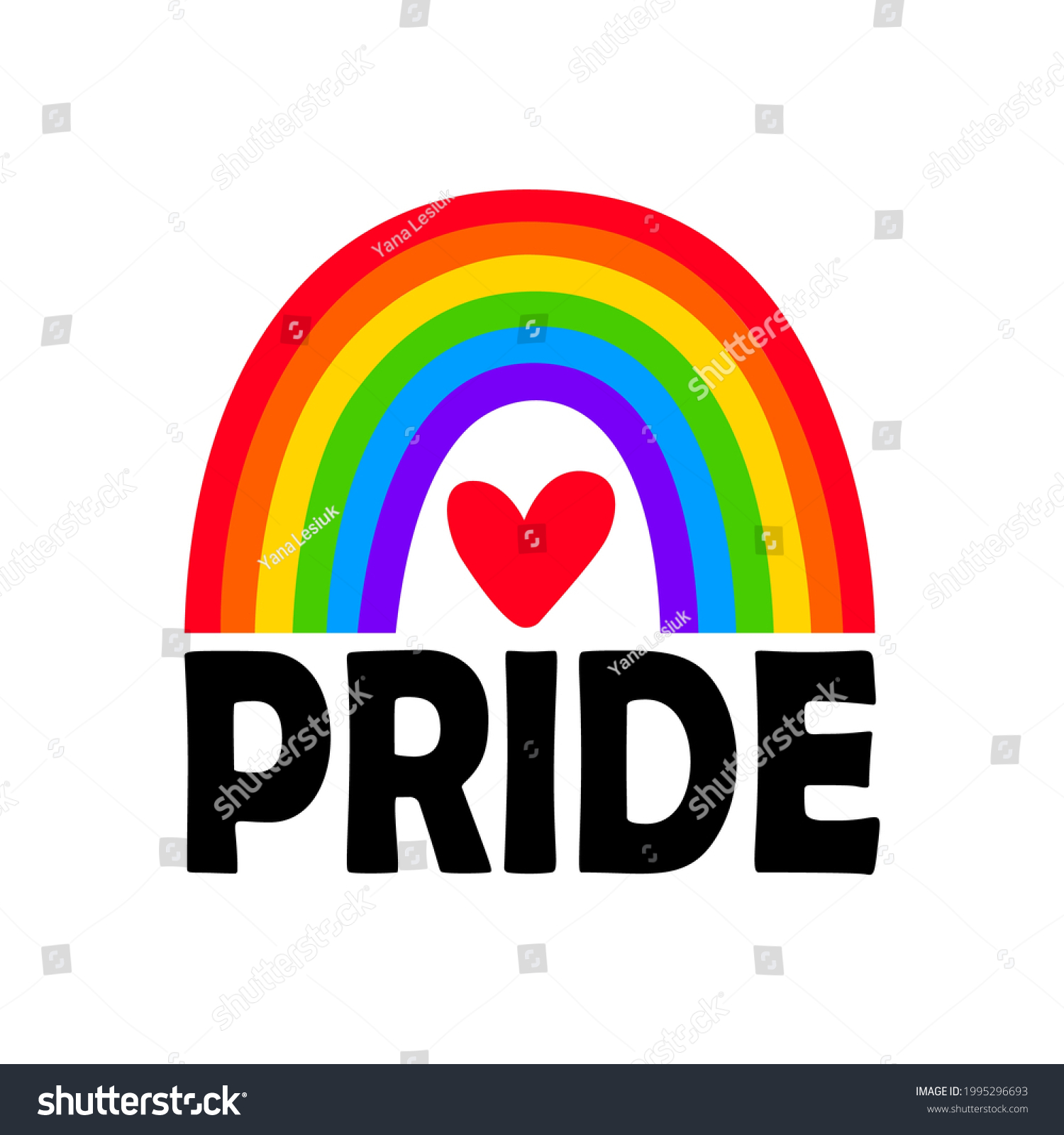 Lgbt Pride Gay Parade Rainbow Flag Stock Vector Royalty Free 1995296693 Shutterstock 