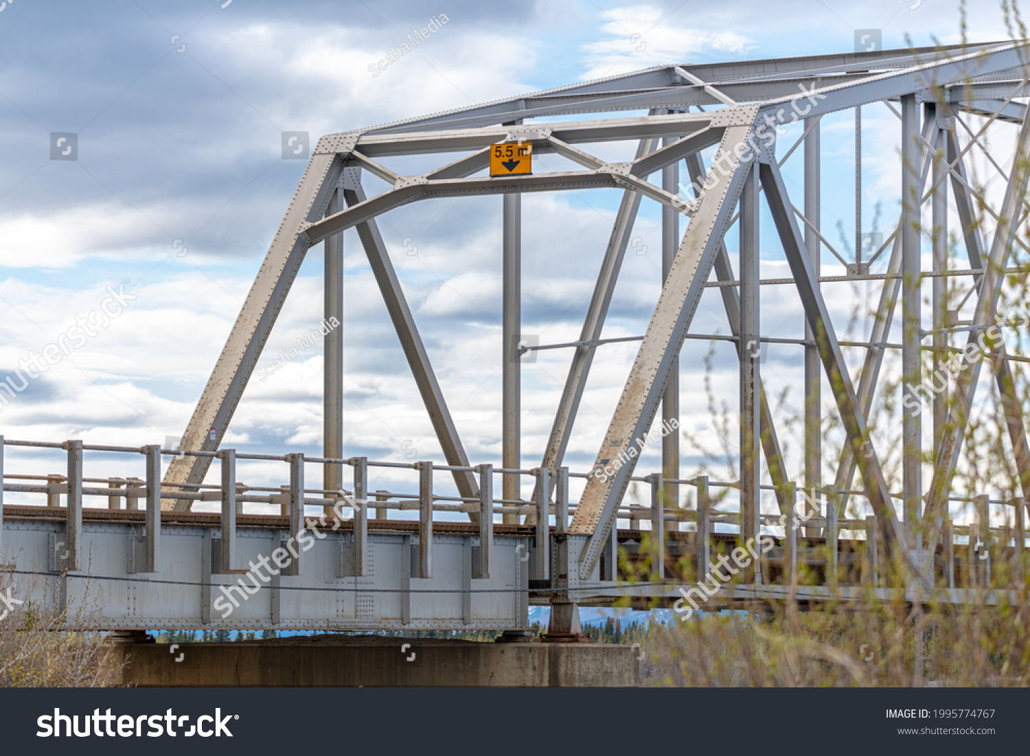 Large Man Made Structure Steel Bridge Stock Photo 1995774767 | Shutterstock