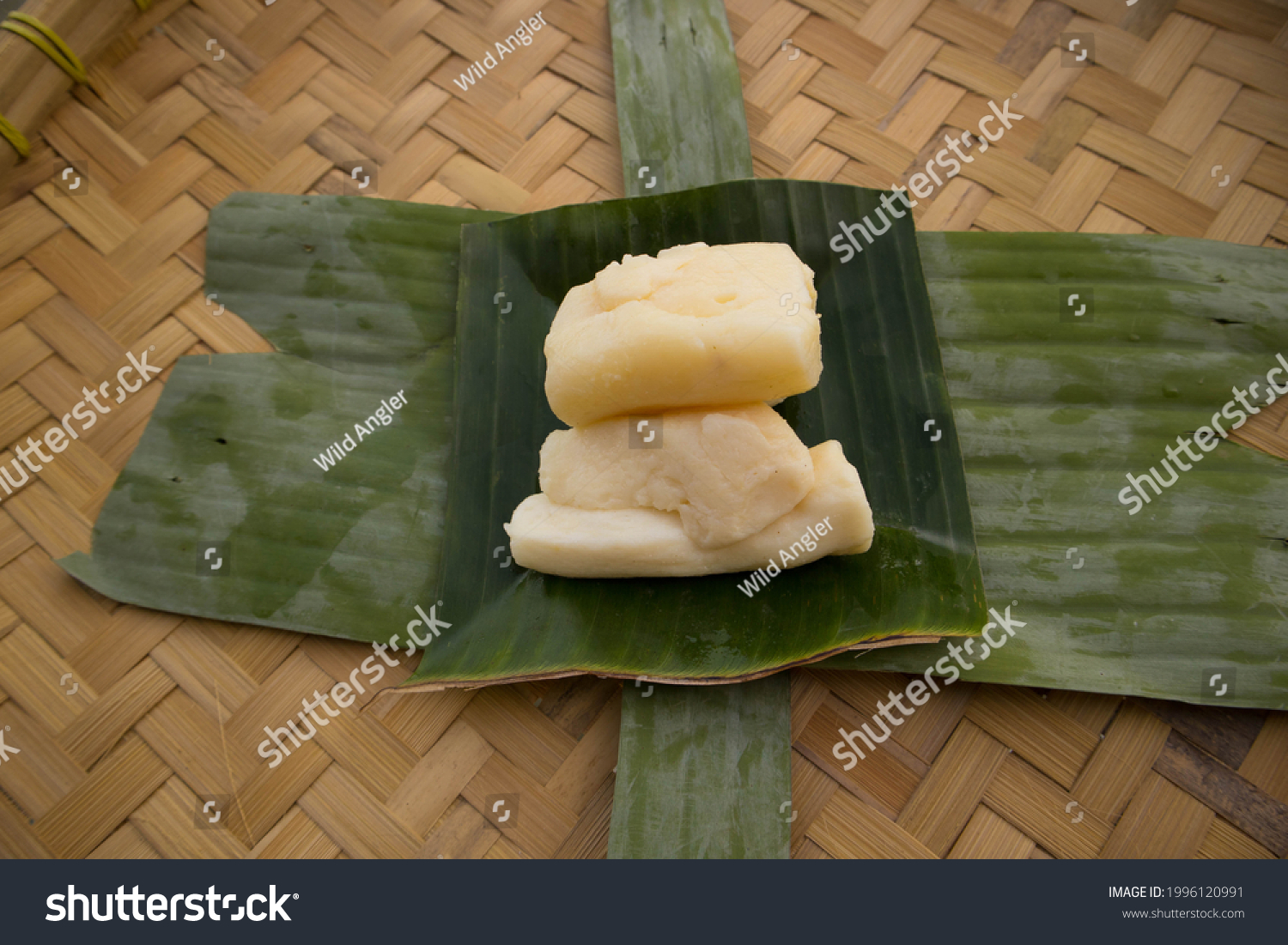 Tape Tapai Singkong Indonesian Traditional Food Stock Photo 1996120991 ...