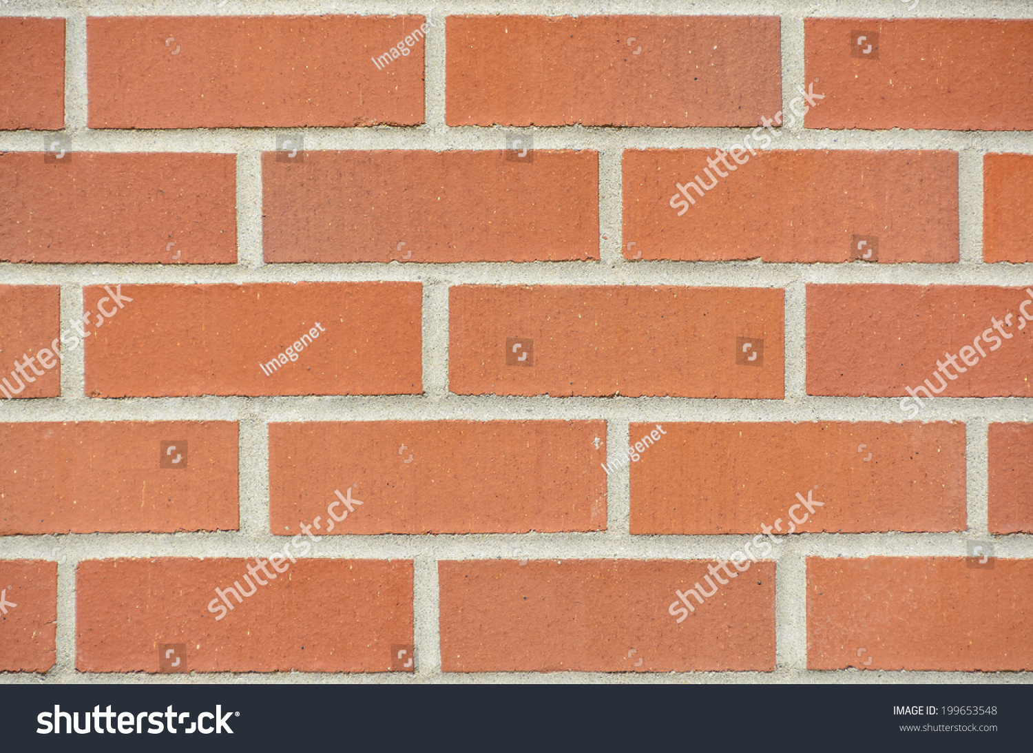 Stock Photo New Brick Wall Texture Background 199653548 