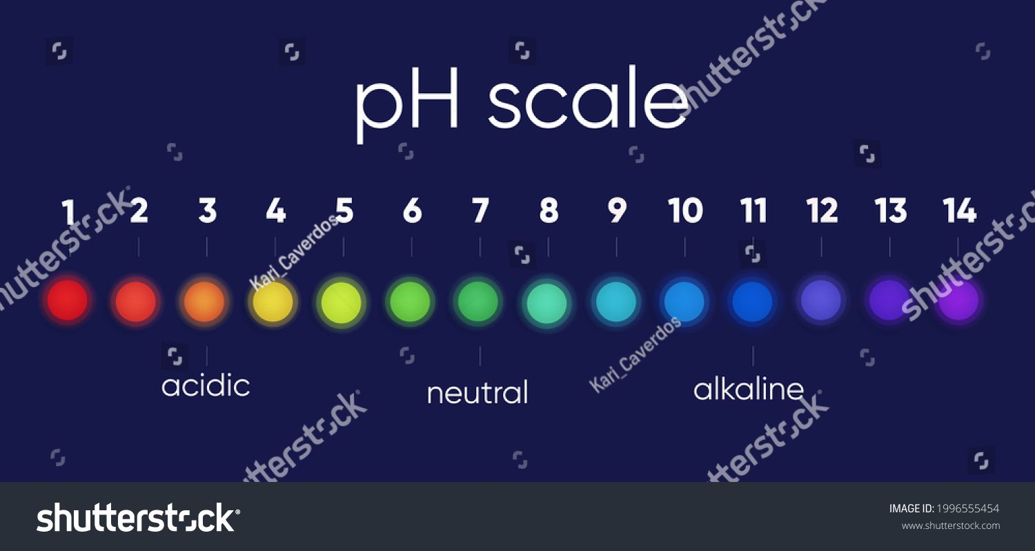 scale-diagram-ph-scale-value-acidic-stock-vector-royalty-free