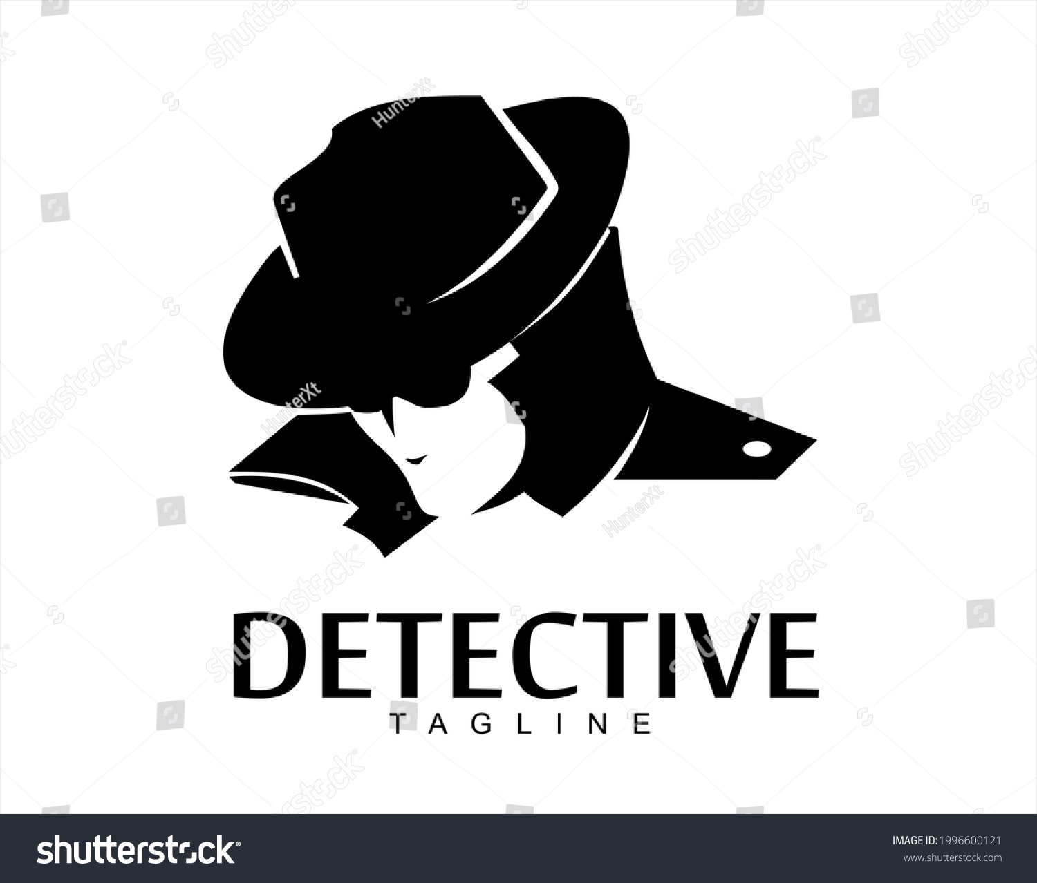 Spy Agent Secret Agent Hacker Mysterious Stock Vector Royalty Free Shutterstock