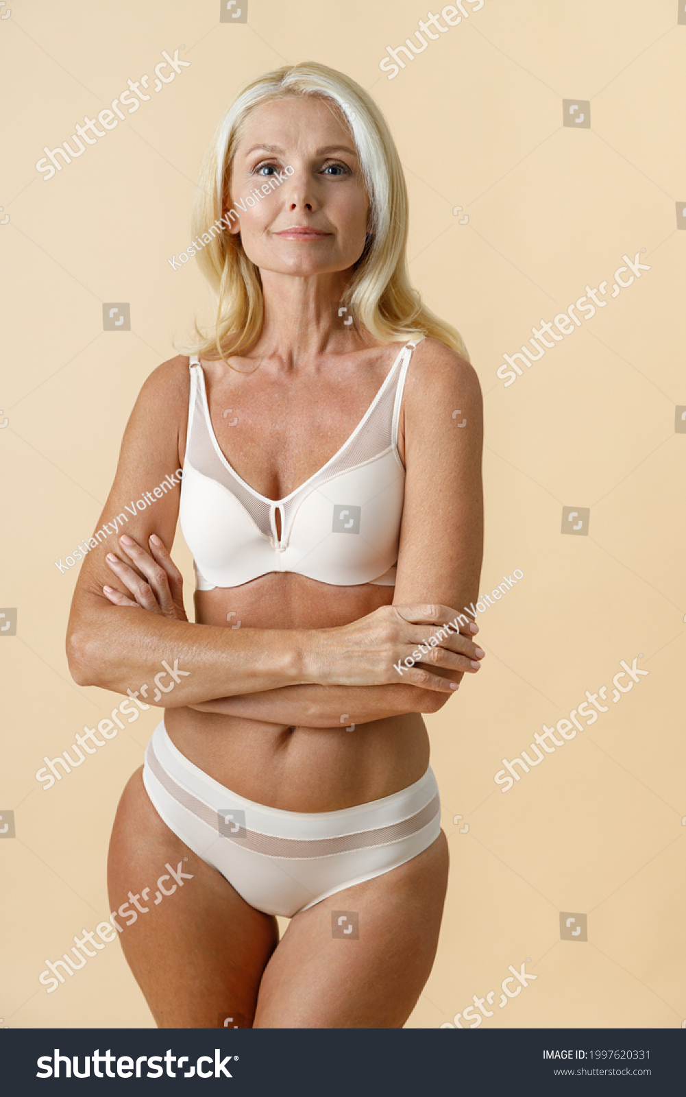 Attractive Mature Blonde Woman