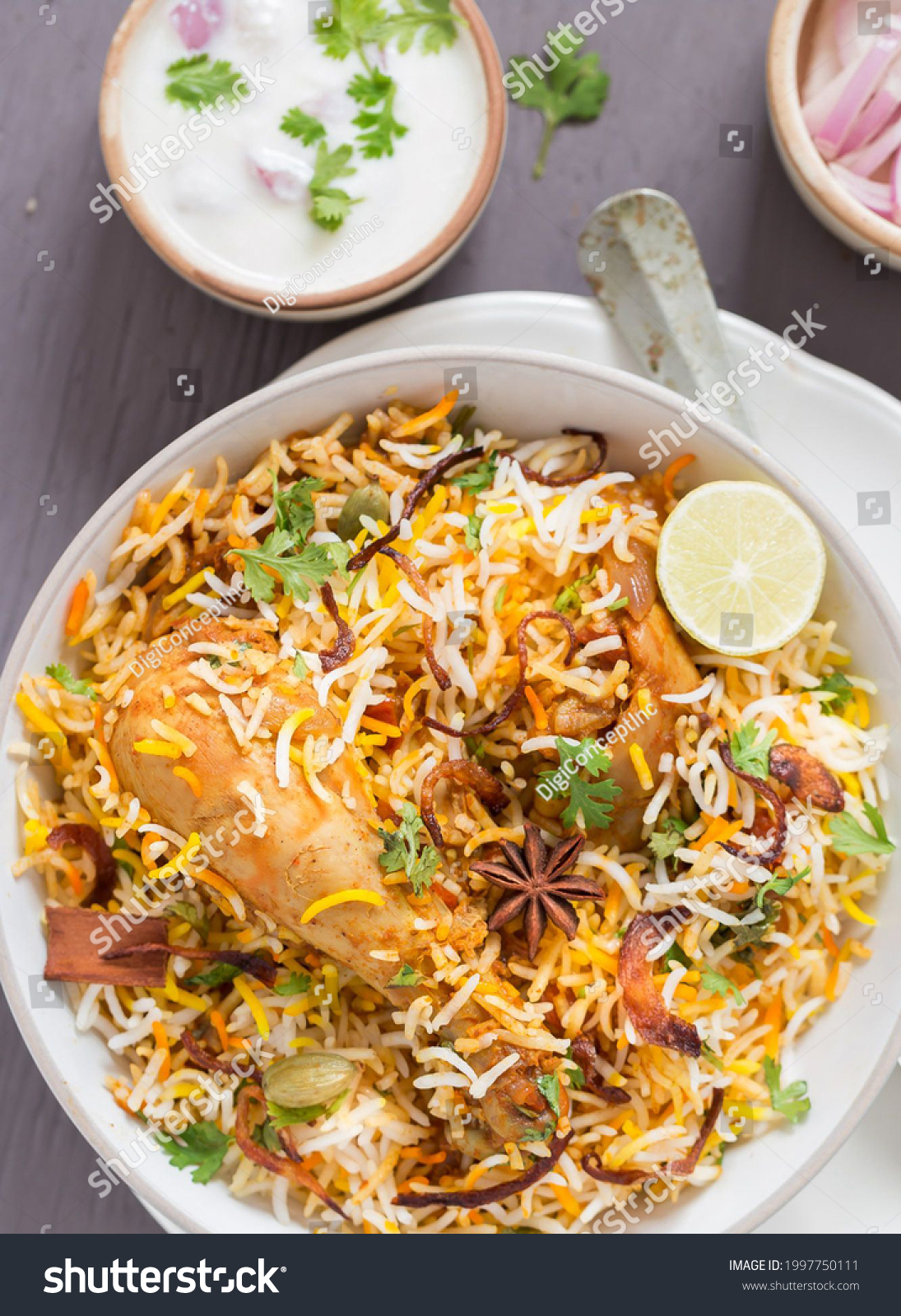 Indian Traditional Rice Recipe Cooking Stock Photo 1997750111