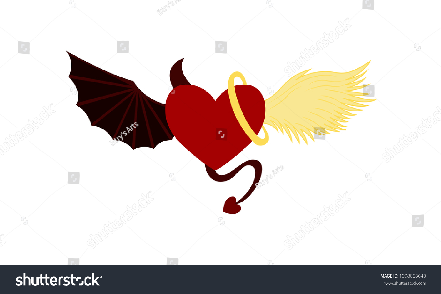 567 Angel vs devil Images, Stock Photos & Vectors | Shutterstock