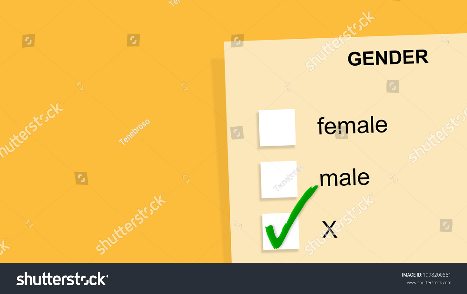 Third Gender Classifications Nonbinary Intersex People Stock Illustration 1998200861 Shutterstock 9345