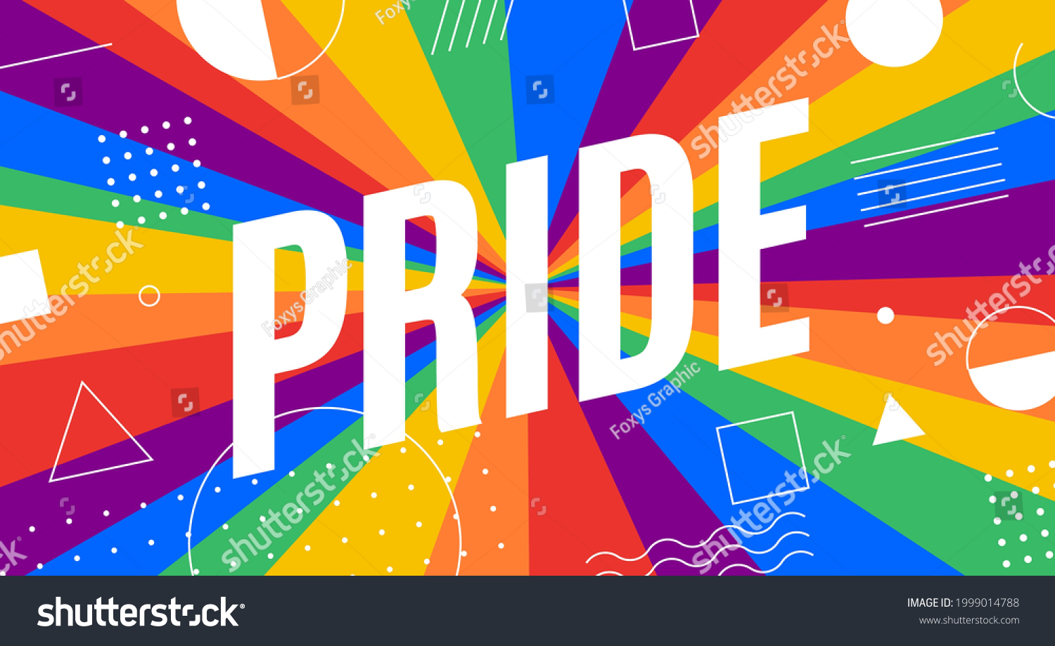 Pride Lgbt Flag Poster Banner Rainbow Stock Vector (Royalty Free ...