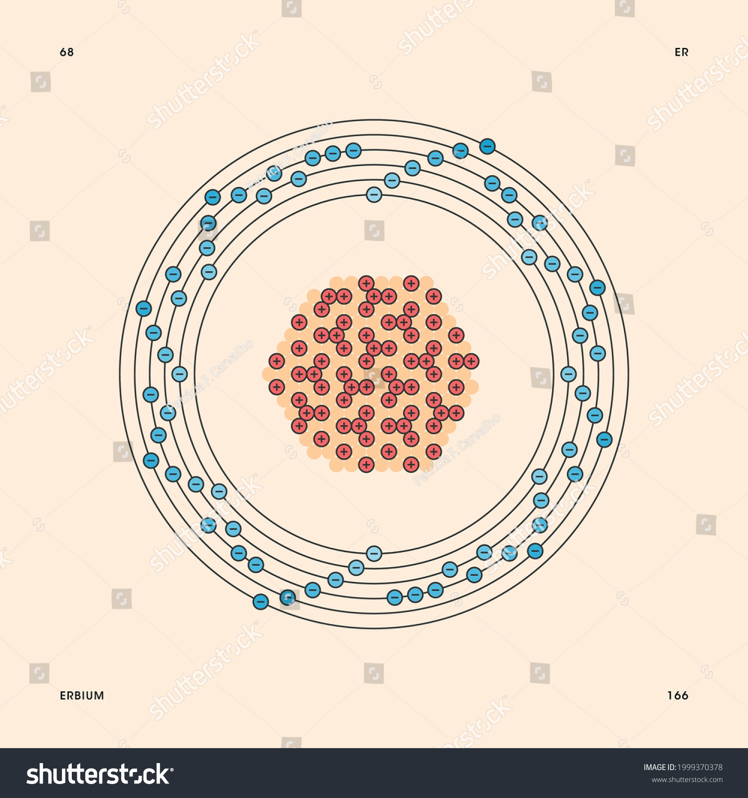 erbium bohr model