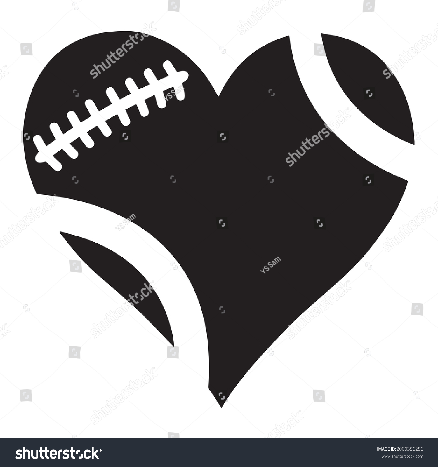 fussballer clipart heart