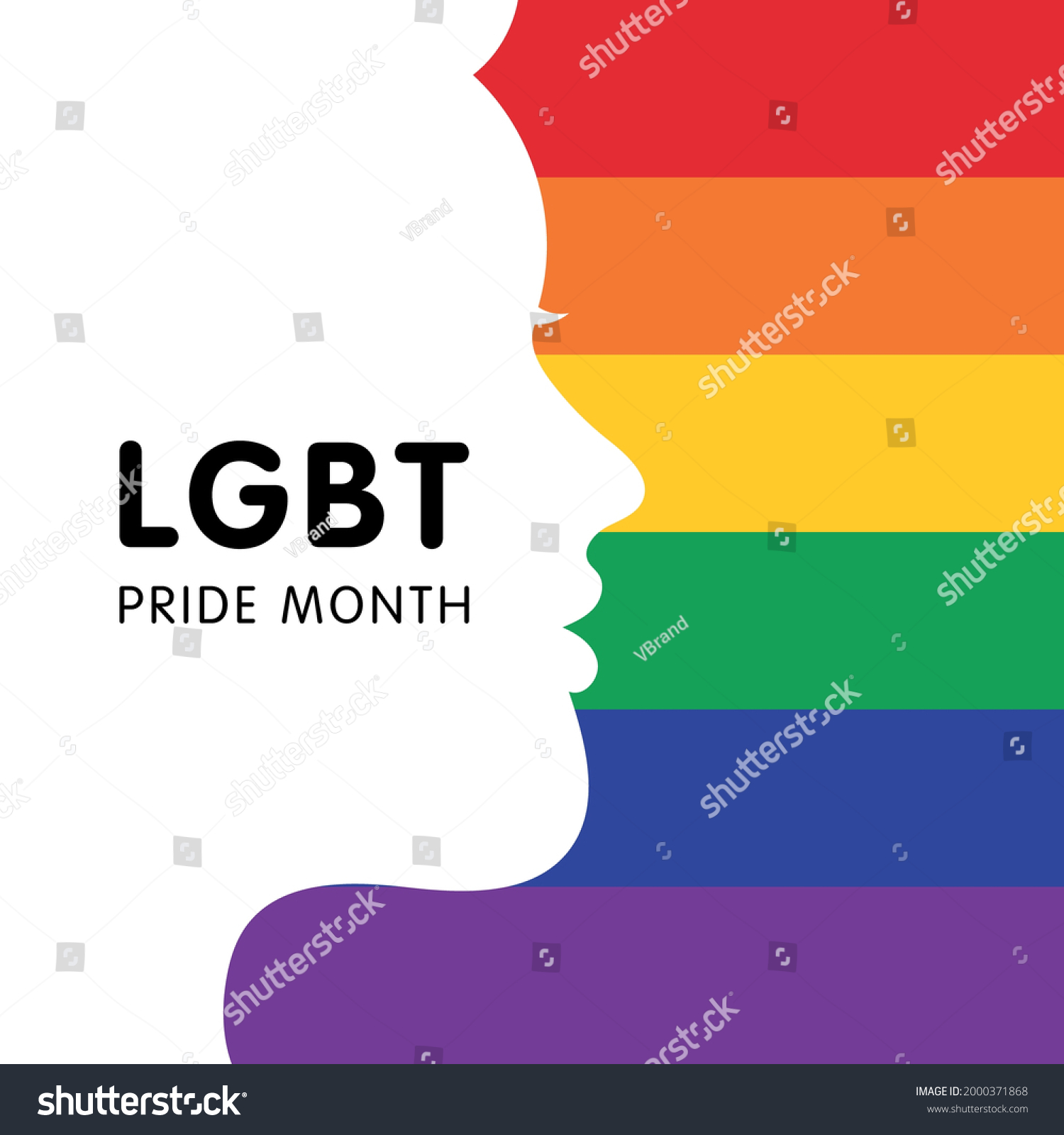 Lgbt Lgbtq Pride Hearts Slogans Social Stock Vector Royalty Free 2000371868 Shutterstock