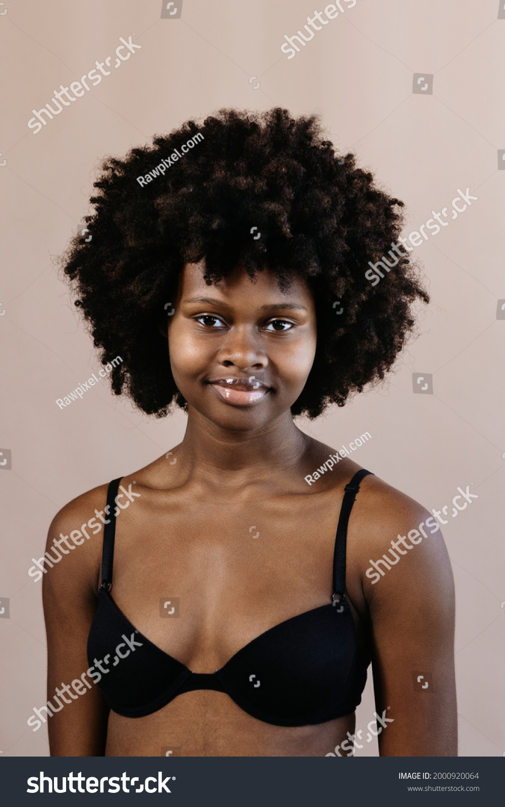 Pretty Naked Black Woman