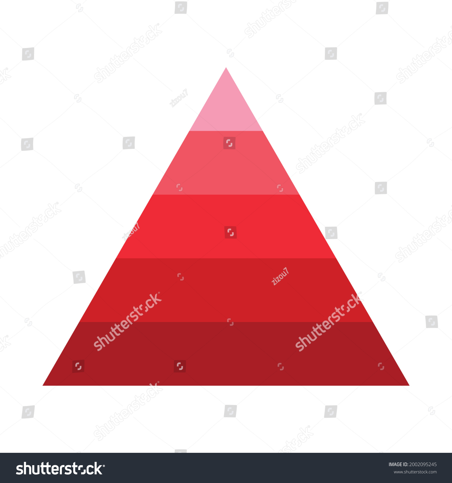 Pyramid Chart Graph Infographics Diagram Icon Stock Vector (Royalty ...