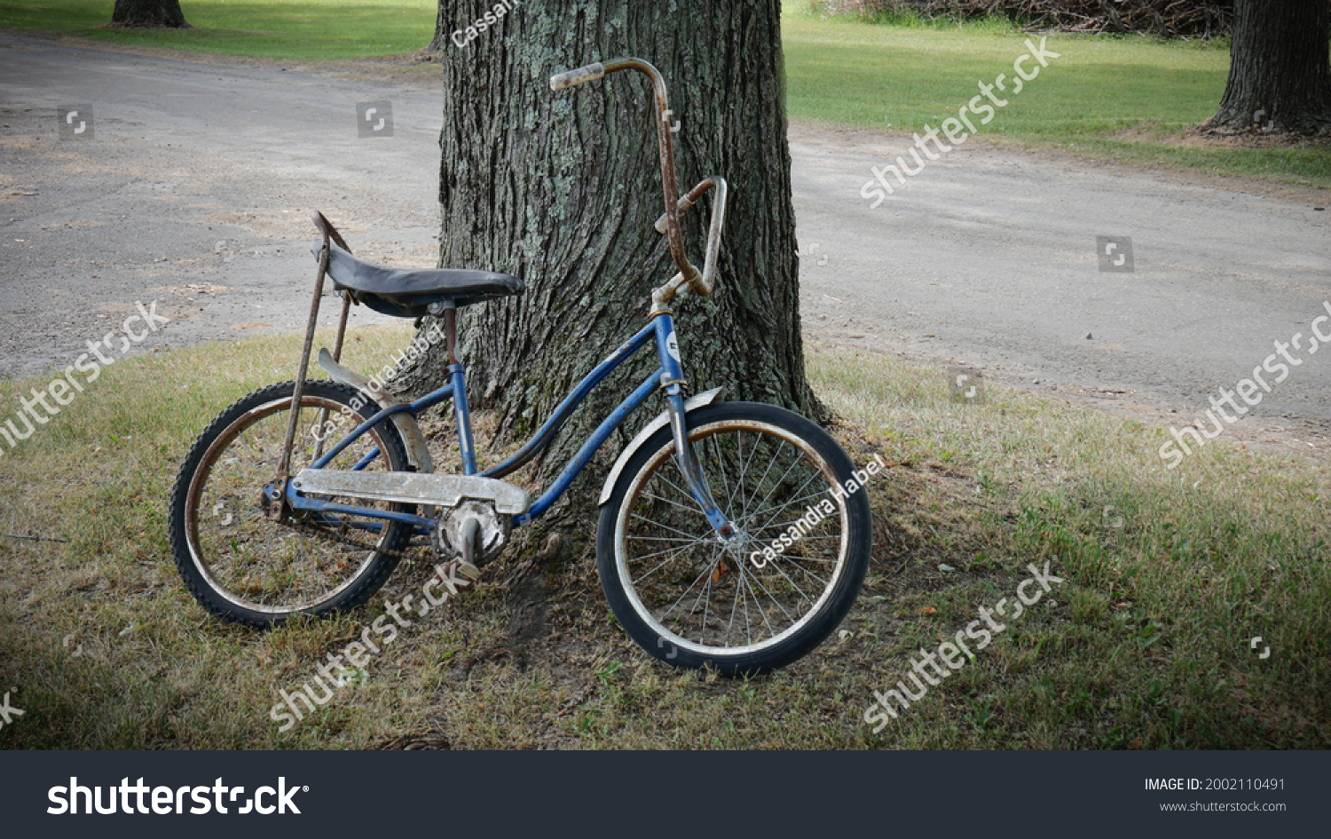 1970s banana seat bicycle