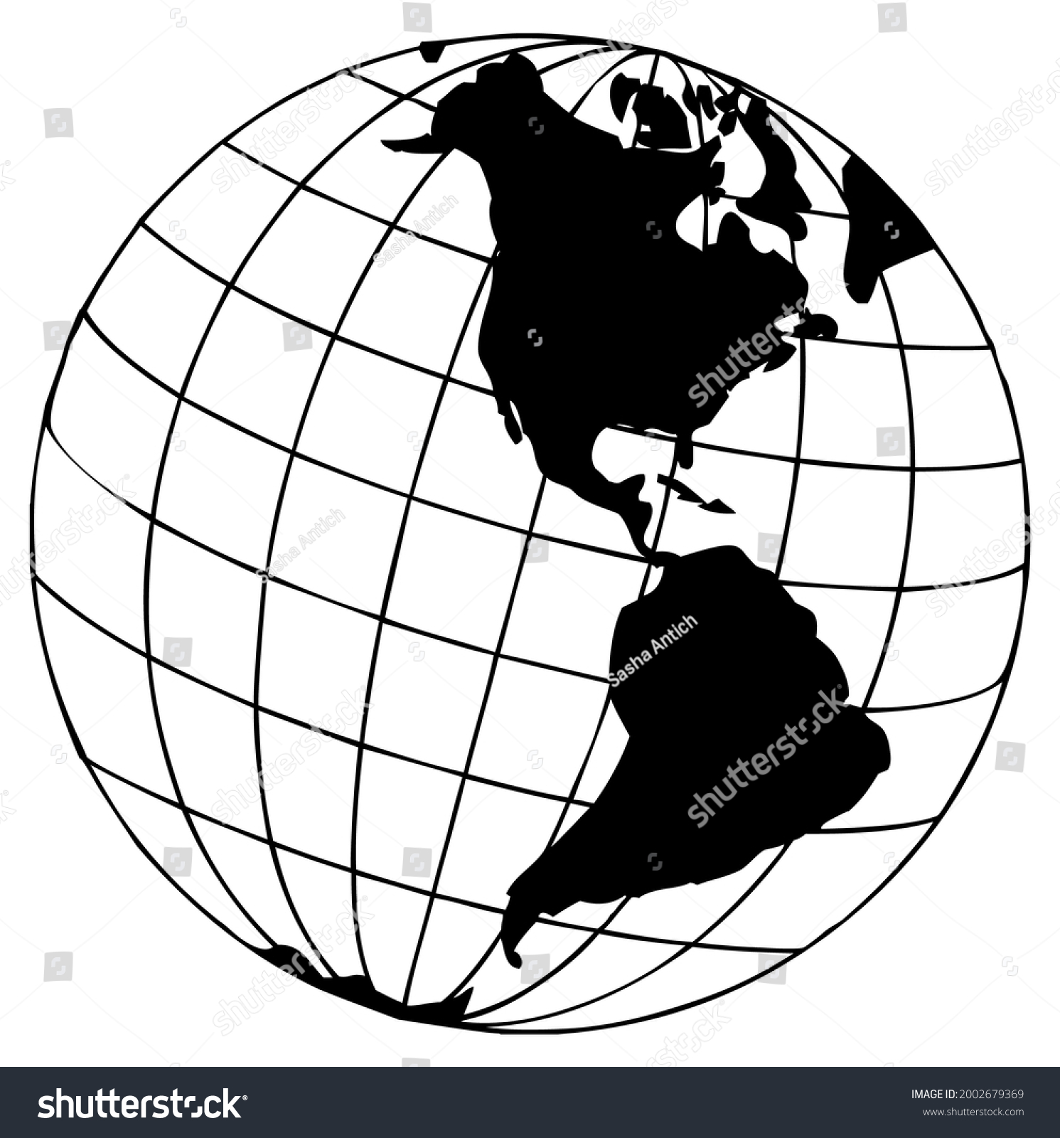Earth Globe Atlas Map World World Stock Vector (Royalty Free ...