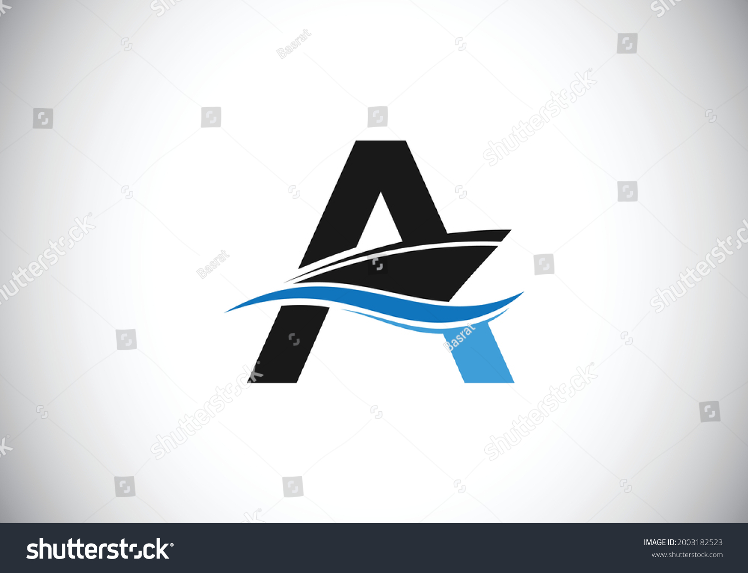 Capital Letter Ship Cruise Boat Logo Stock Vector (Royalty Free ...