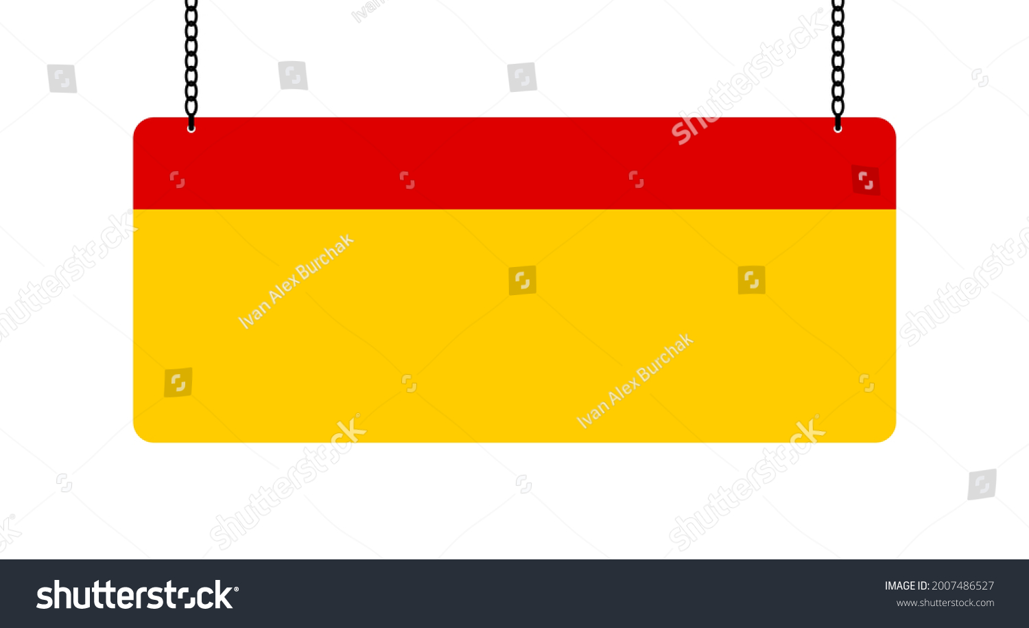 hanging-red-yellow-sign-empty-text-stock-vector-royalty-free