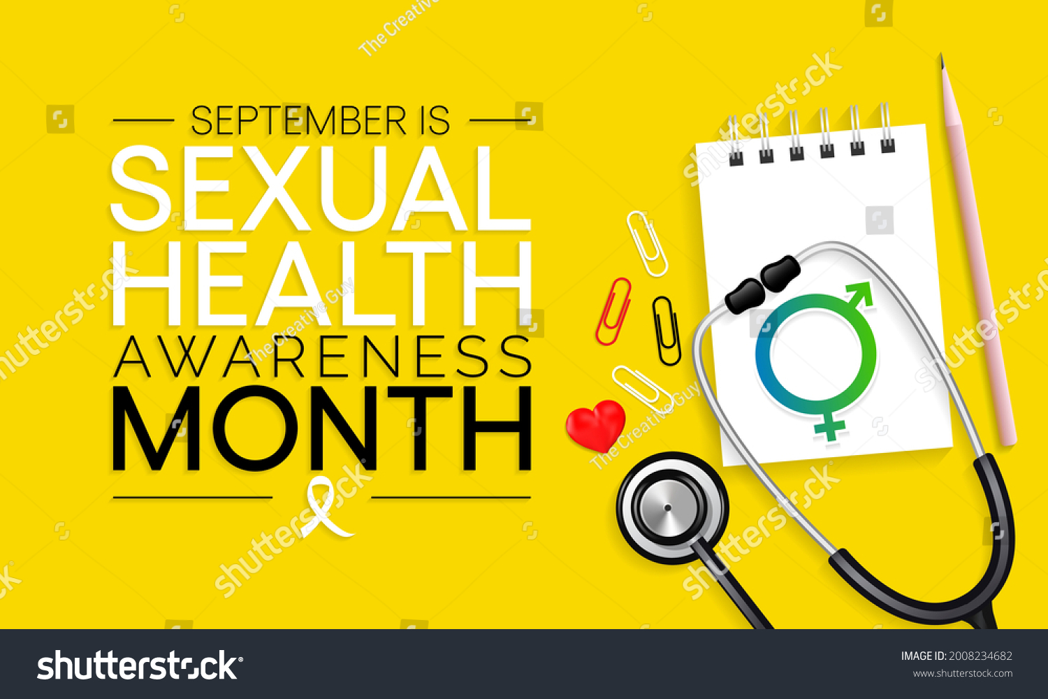 Sexual Health Awareness Month Observed Every Stock Vector Royalty Free 2008234682 Shutterstock 9014