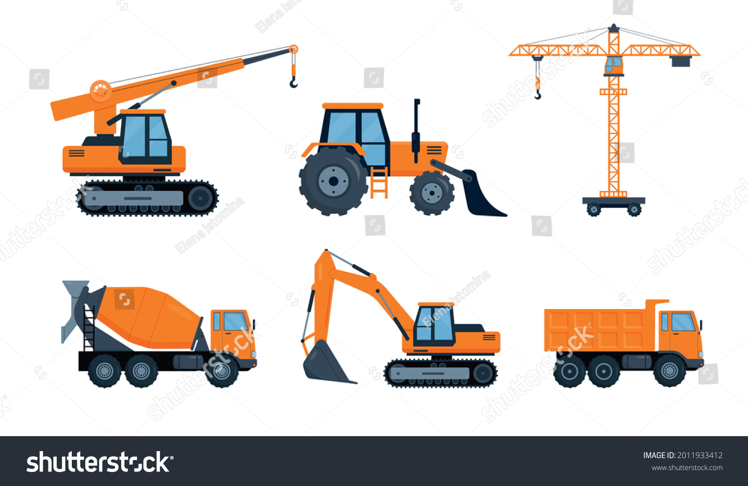 19,892 Excavator Building Vector Images, Stock Photos & Vectors ...