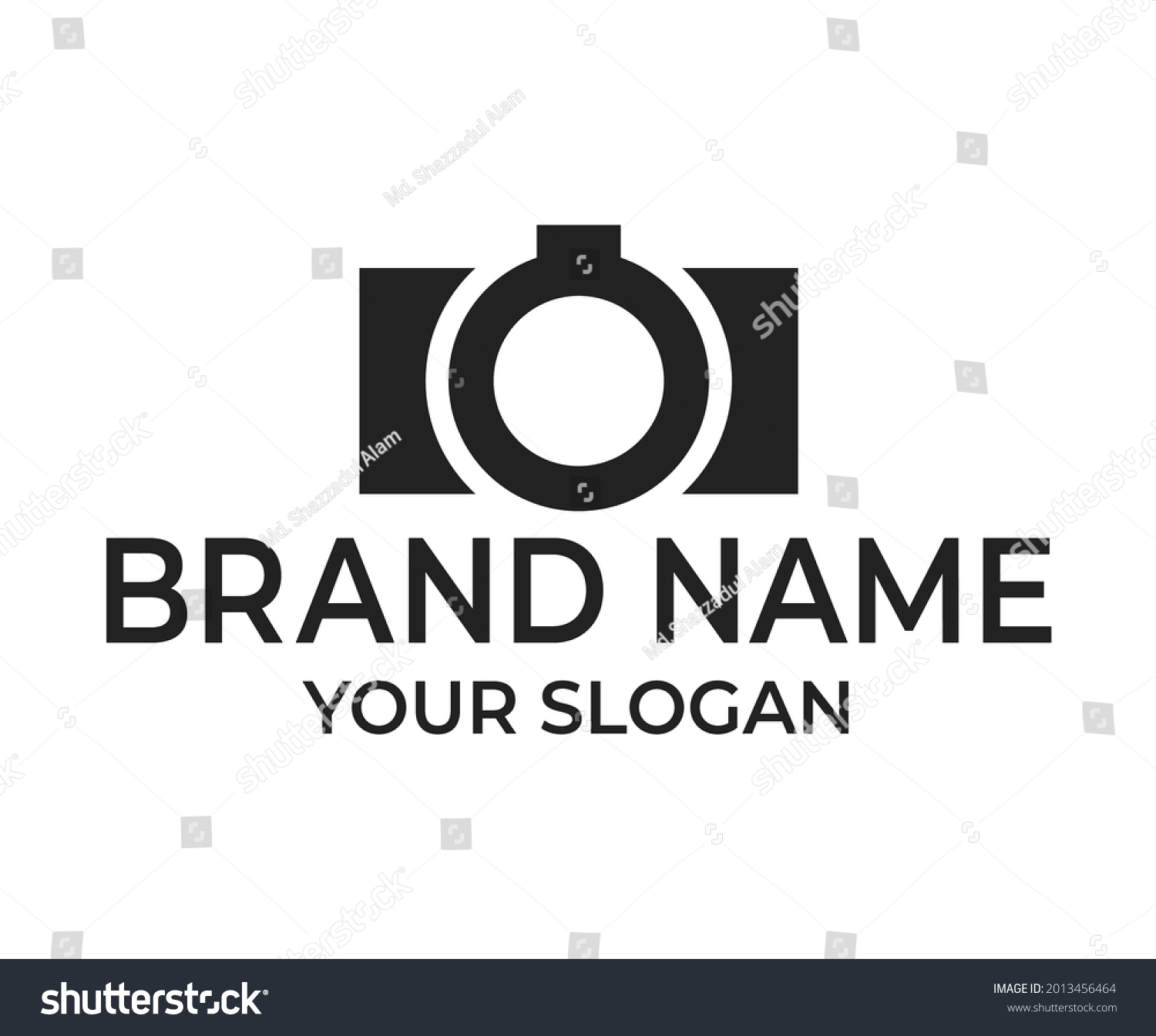 Photography Vector Logo Design Concept Stock Vector (royalty Free 