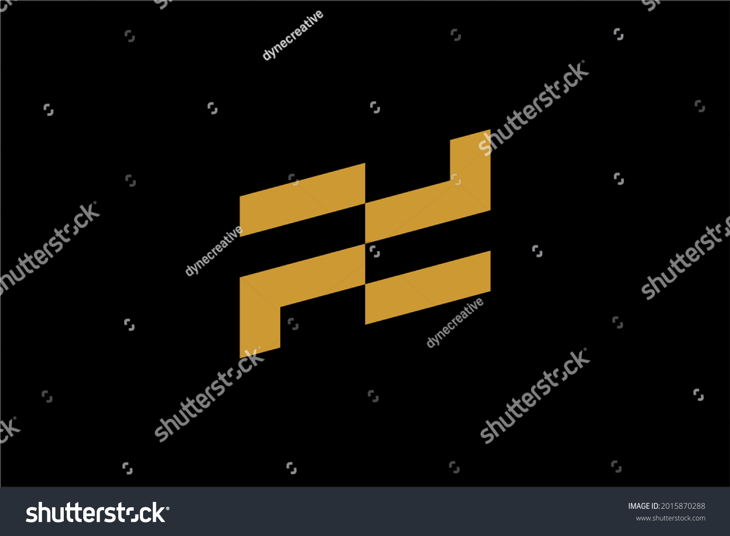 Ff Letter Logo Design Vector Ff Stock Vector (Royalty Free) 2015870288 ...