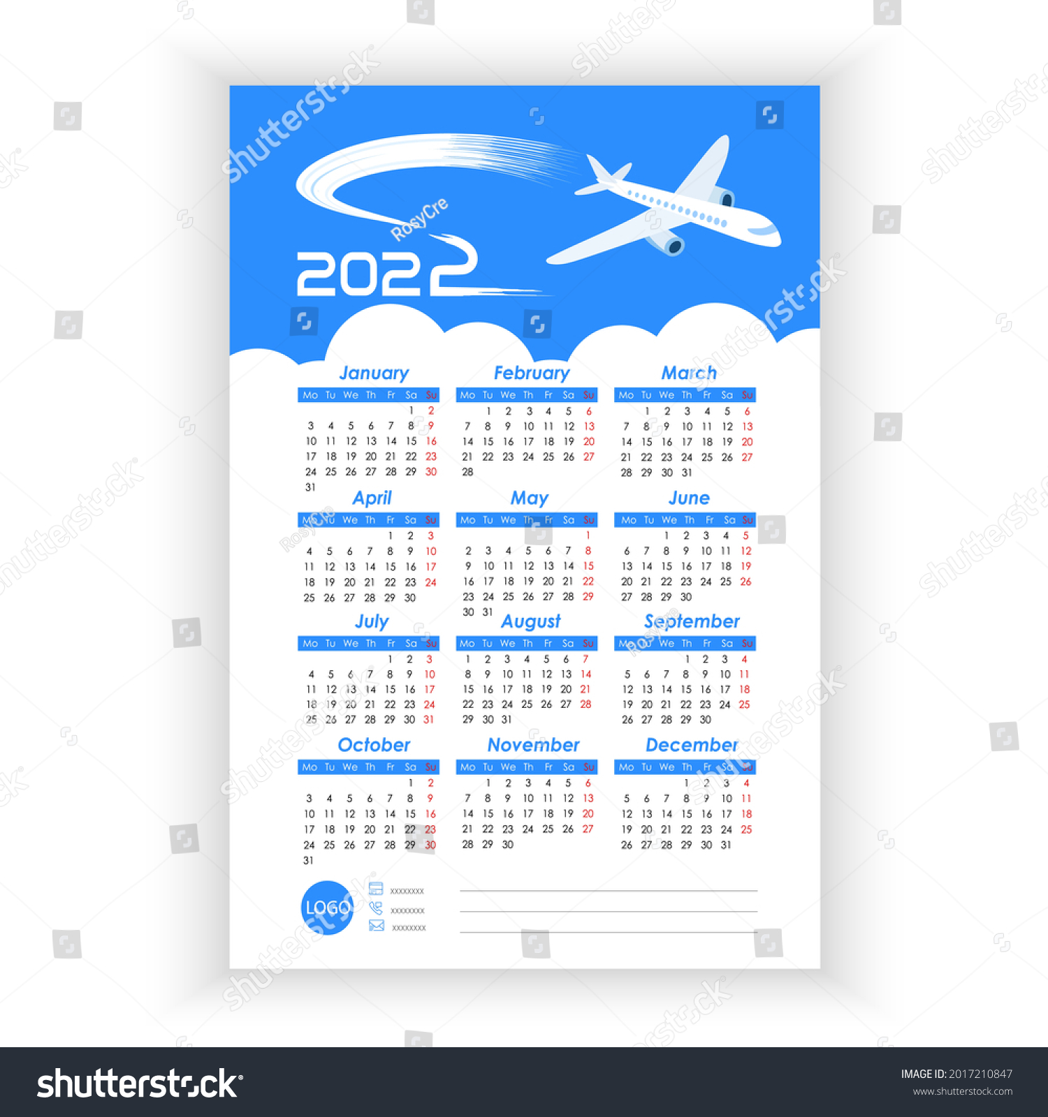 travel calendar 2022