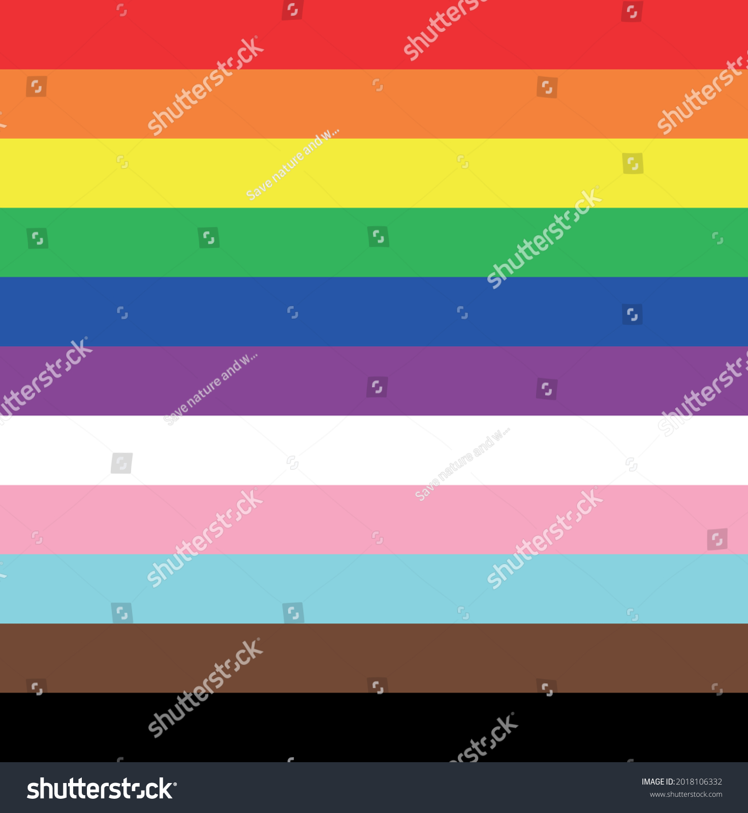 Lgbtq Flag Banner Vector Illustration Isolated Stock Vector Royalty Free 2018106332 Shutterstock 8233