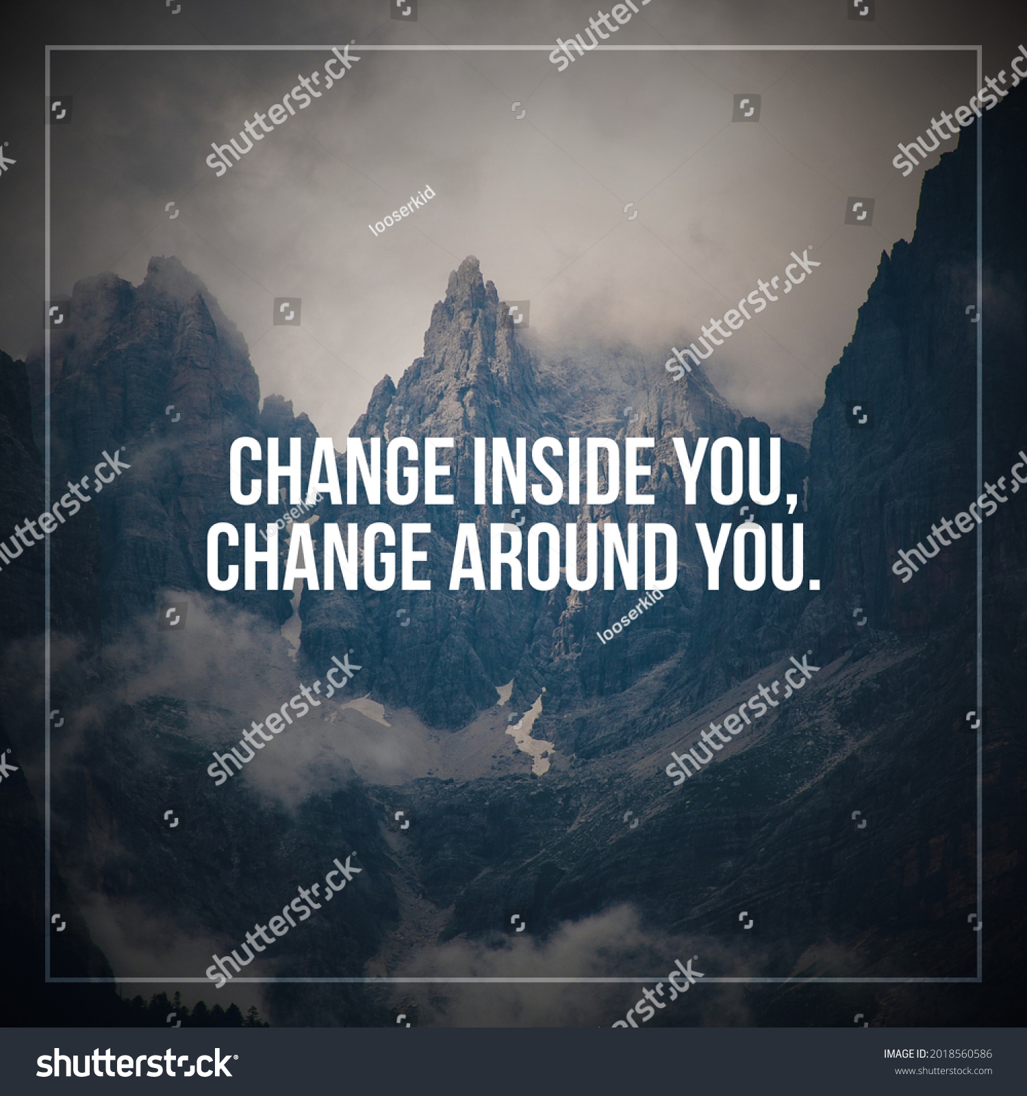 Short Motivational Inspirational Quotes Social Media Stock Photo ...