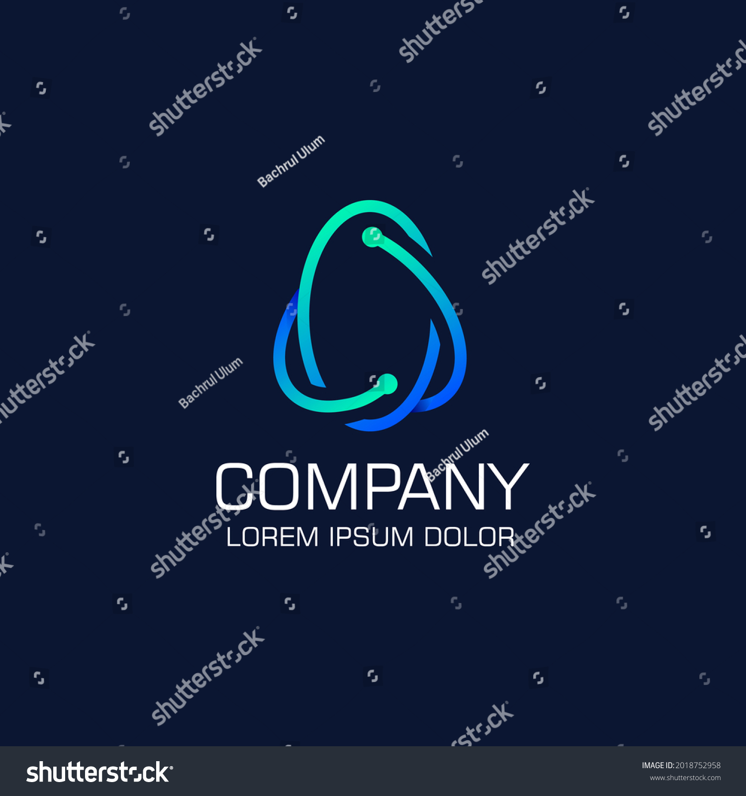 Techno Logo Digitial Technology Vector Design Stock Vector (Royalty ...