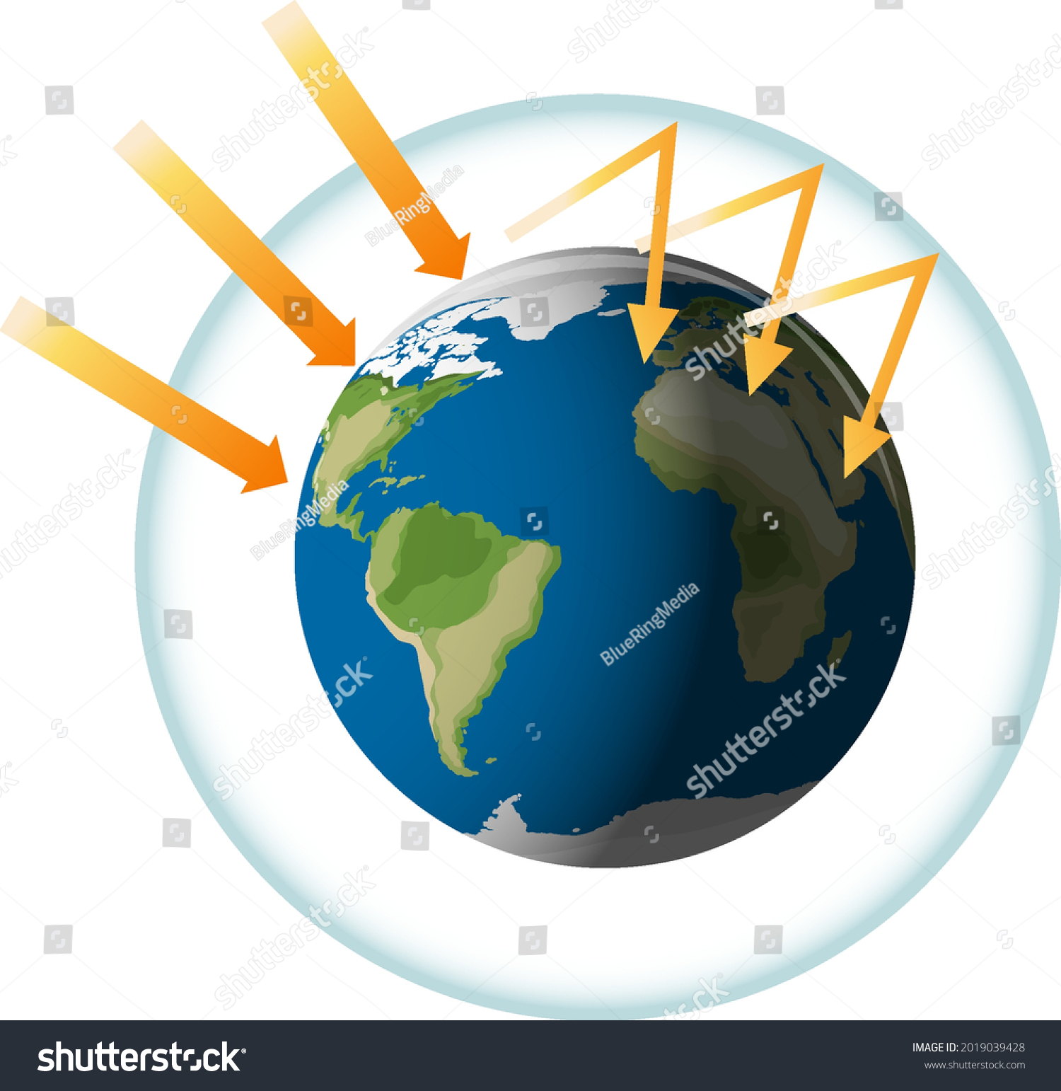 4,407 Planet earth greenhouse effect Images, Stock Photos & Vectors ...