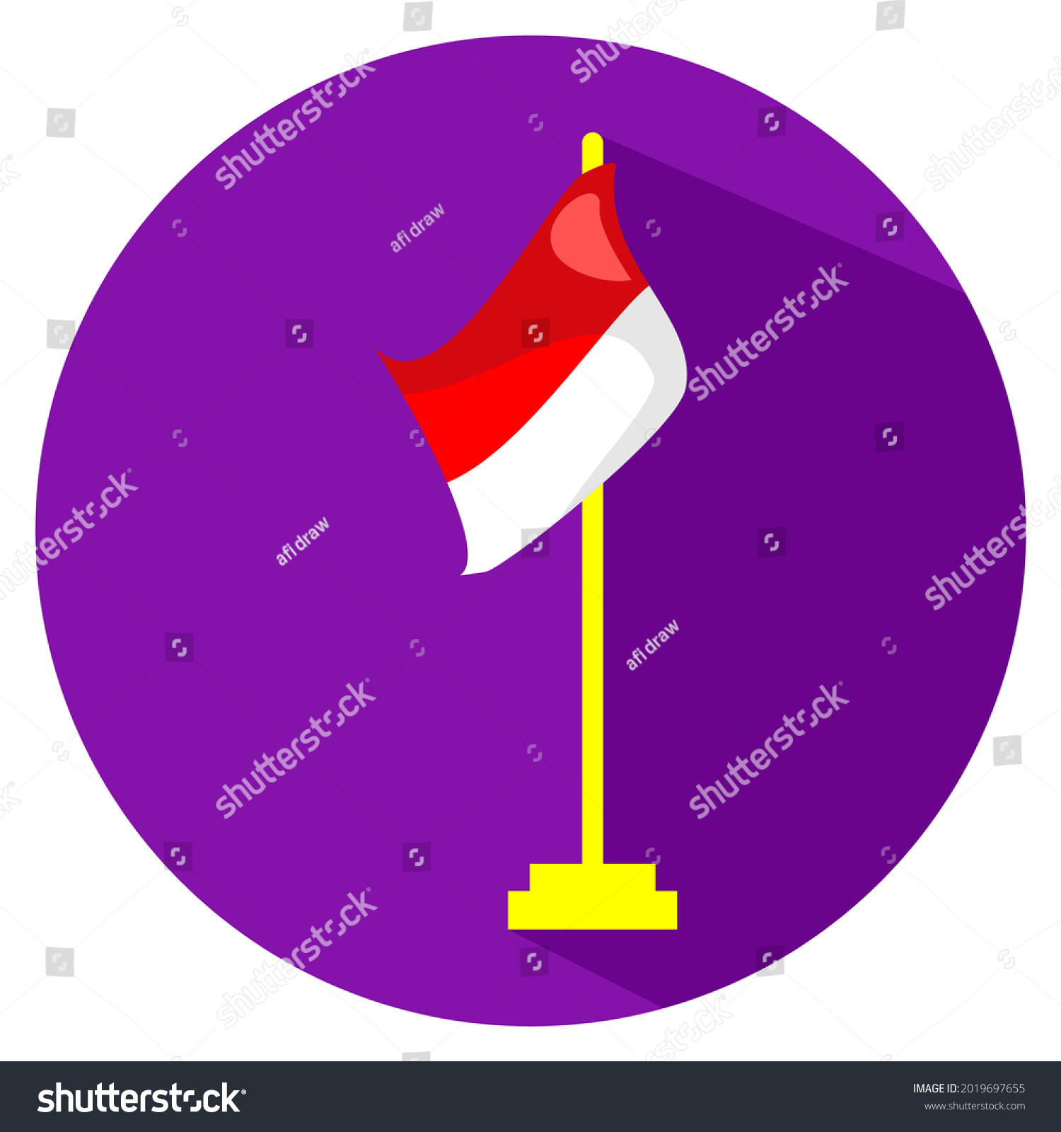 Dirgahayu Kemerdekaan Republik Indonesia Means Happy Stock Vector Royalty Free 2019697655 6526