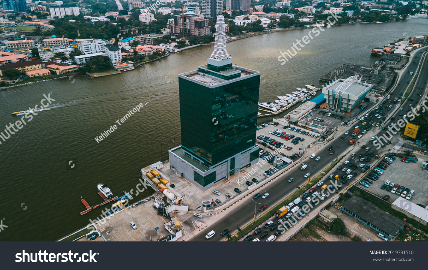 Victoria Island Lagos Nigeria August 1 Stock Photo 2019791510 ...