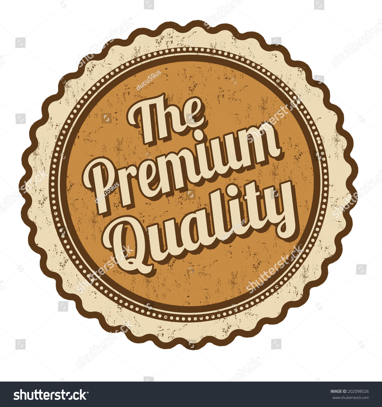 Premium Quality Grunge Rubber Stamp On | Stock Vector | Colourbox