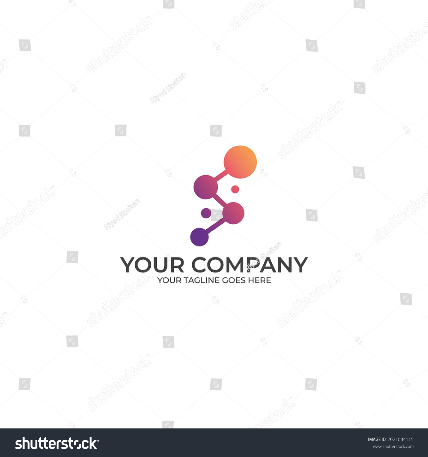 Chemical Logo Molecule Logo Chemistry Science Stock Vector (Royalty ...