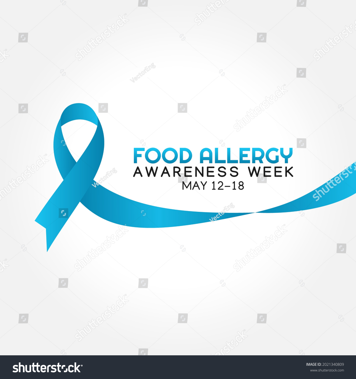 Food Allergy Awareness Week Vector Illustration Stock Vector Royalty Free 2021340809 6960