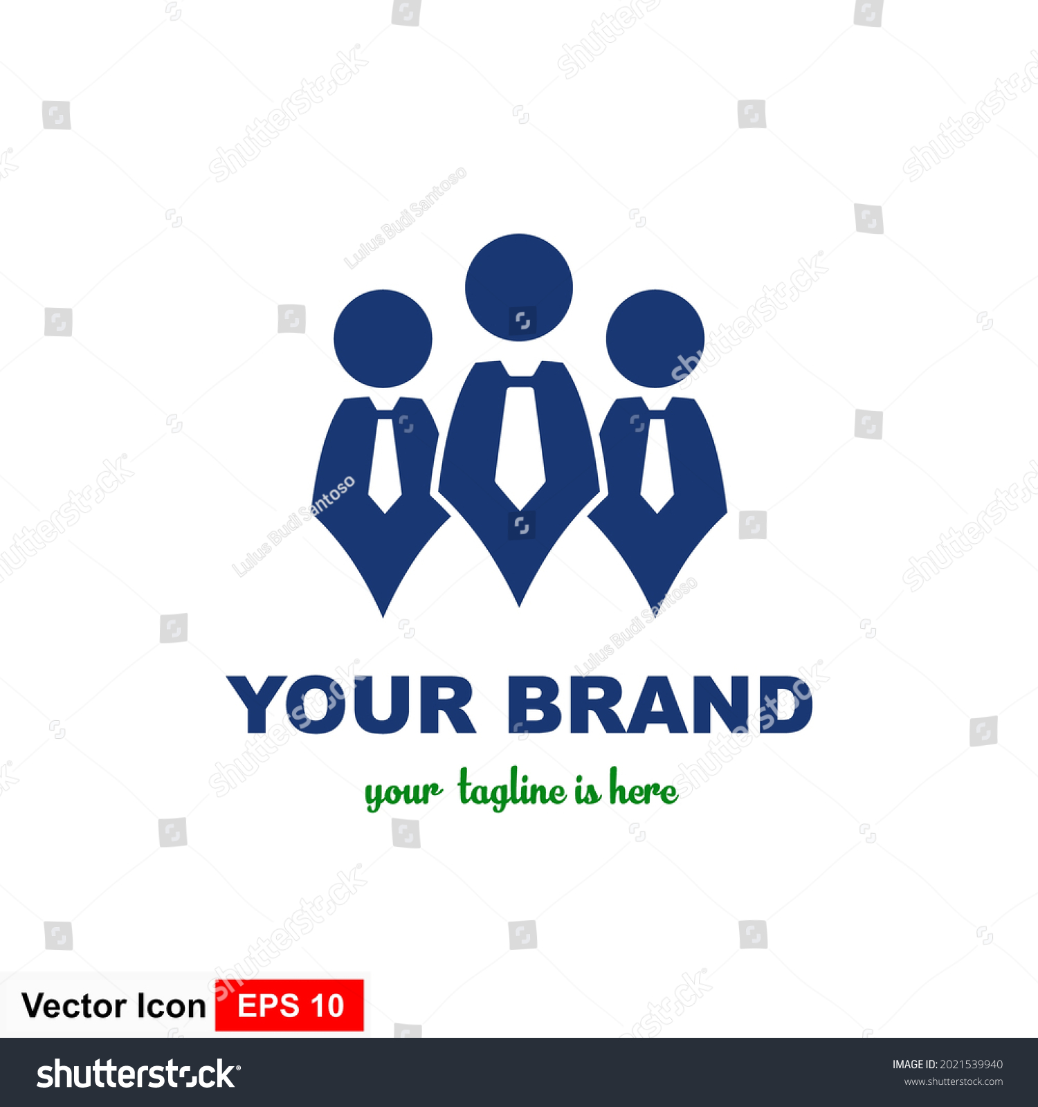 Group Logo Vector Group Icon Business Stock Vector (royalty Free 