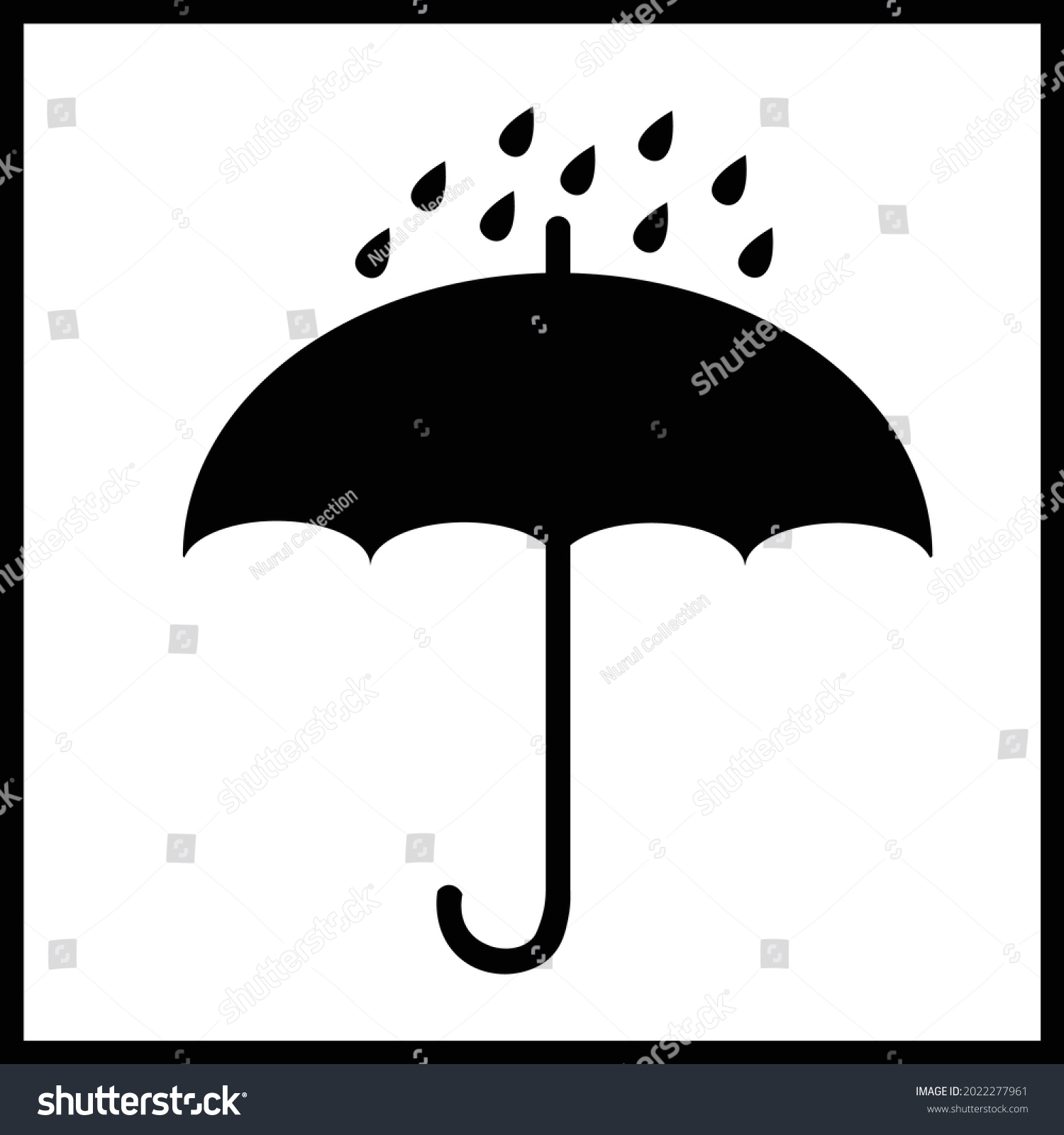 Keep Away Water Symbol High Resolution Stock Vector (Royalty Free ...