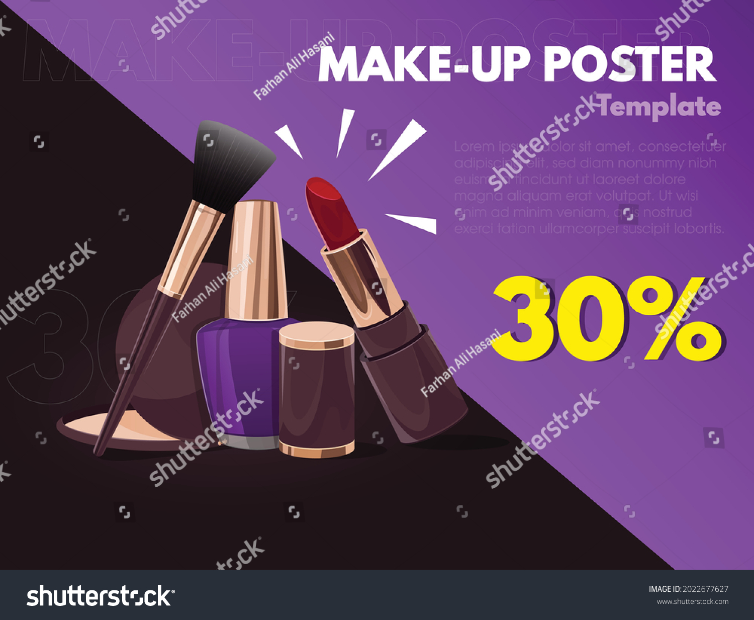 Realistic Female Cosmetic Set Png Vector Stock Vector (Royalty Free ...