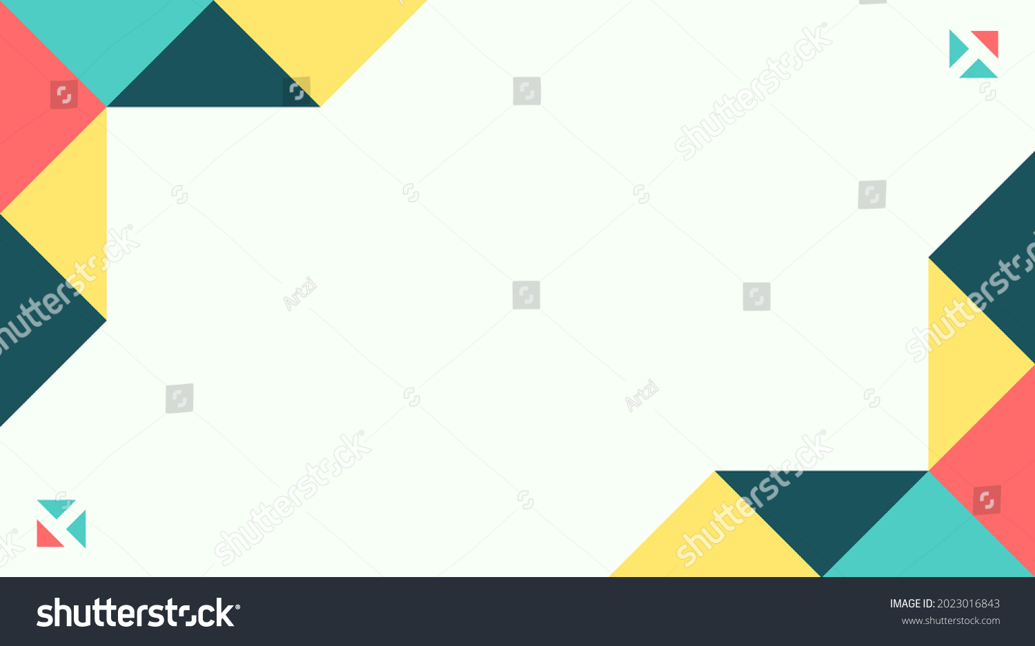 Abstract Border Background Black Space Stock Vector (Royalty Free ...