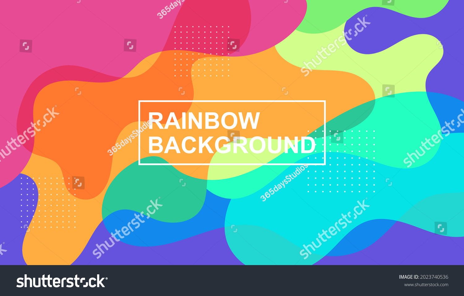 Stock Vector Colourful Paint Splash Abstract Background Pattern In Full Color Rainbow Spectrum Colors Liquid 2023740536 