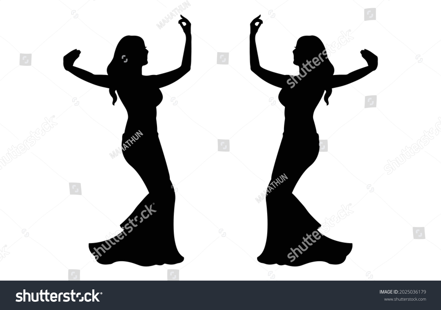 Black Silhouette Design Isolated White Background Stock Vector (Royalty ...