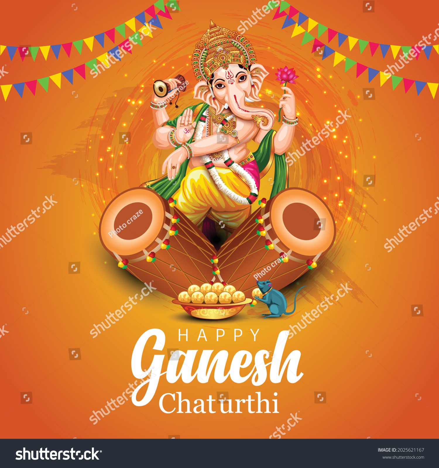 8,461 Happy ganesh chaturthi Stock Vectors, Images & Vector Art ...