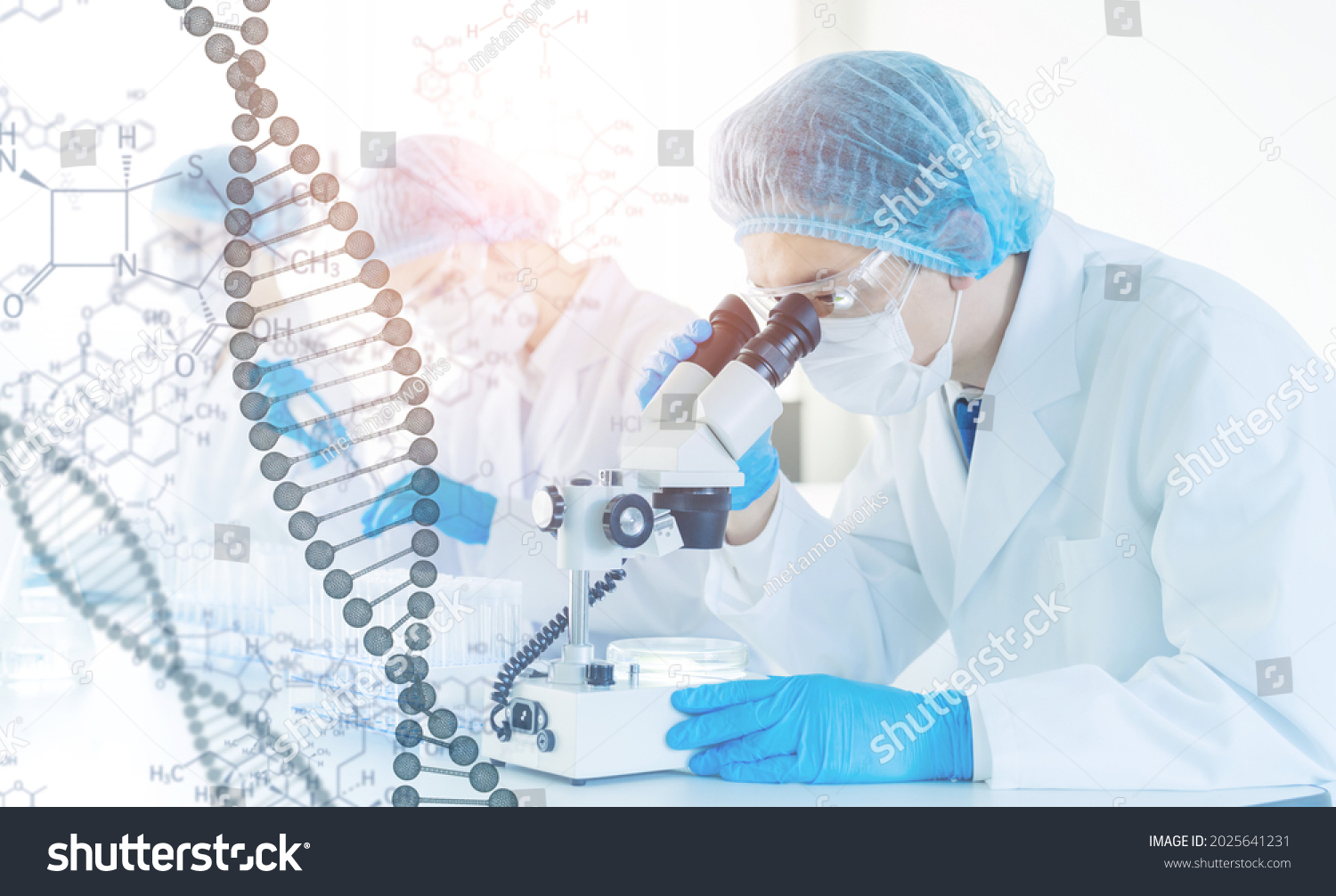 Genetic Engineering Concept Genetic Testing Pharmacy Stock Photo ...