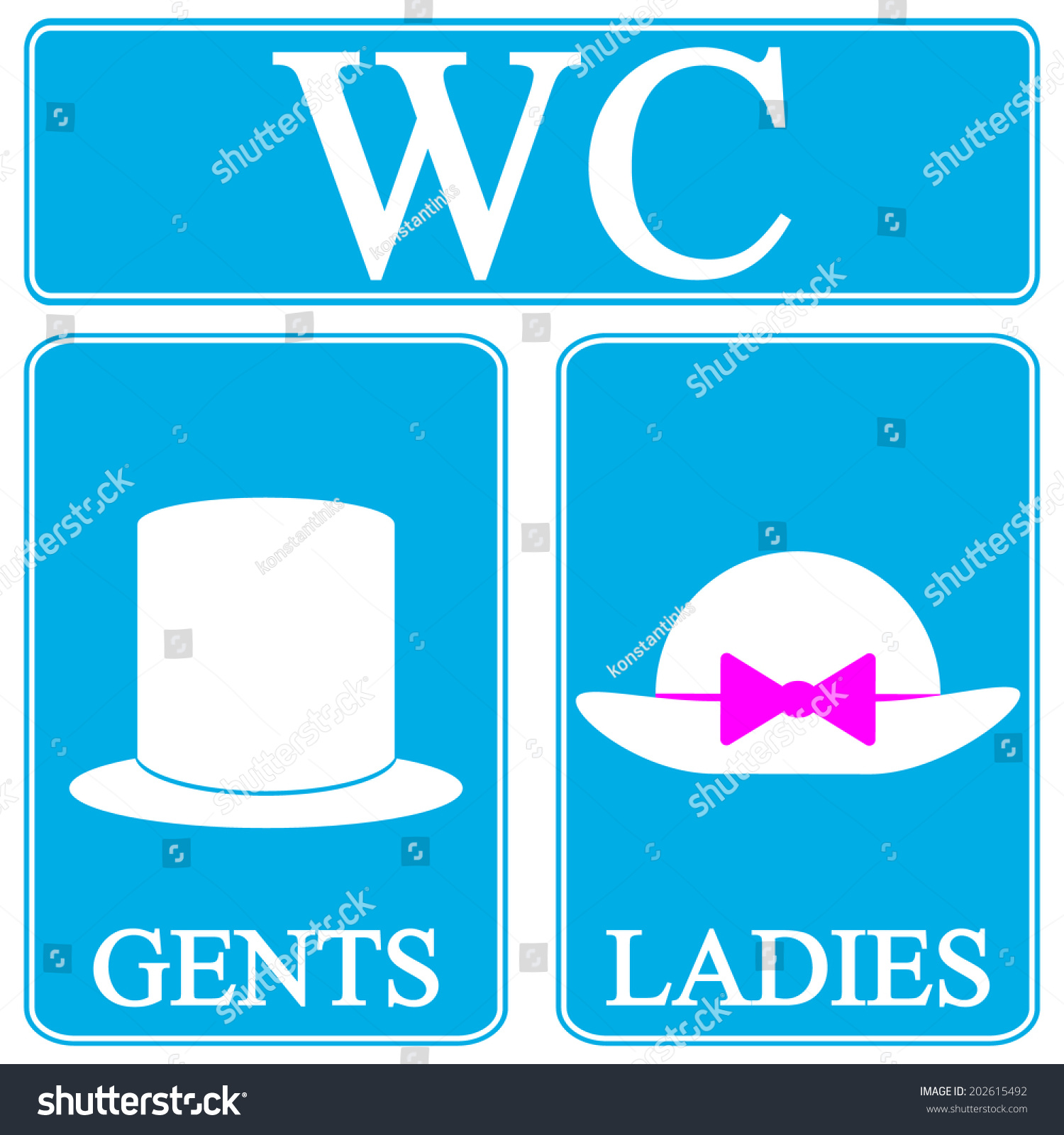 Male Female Restroom Symbol Icons Retro Stock Vector Royalty Free 202615492 Shutterstock 4273