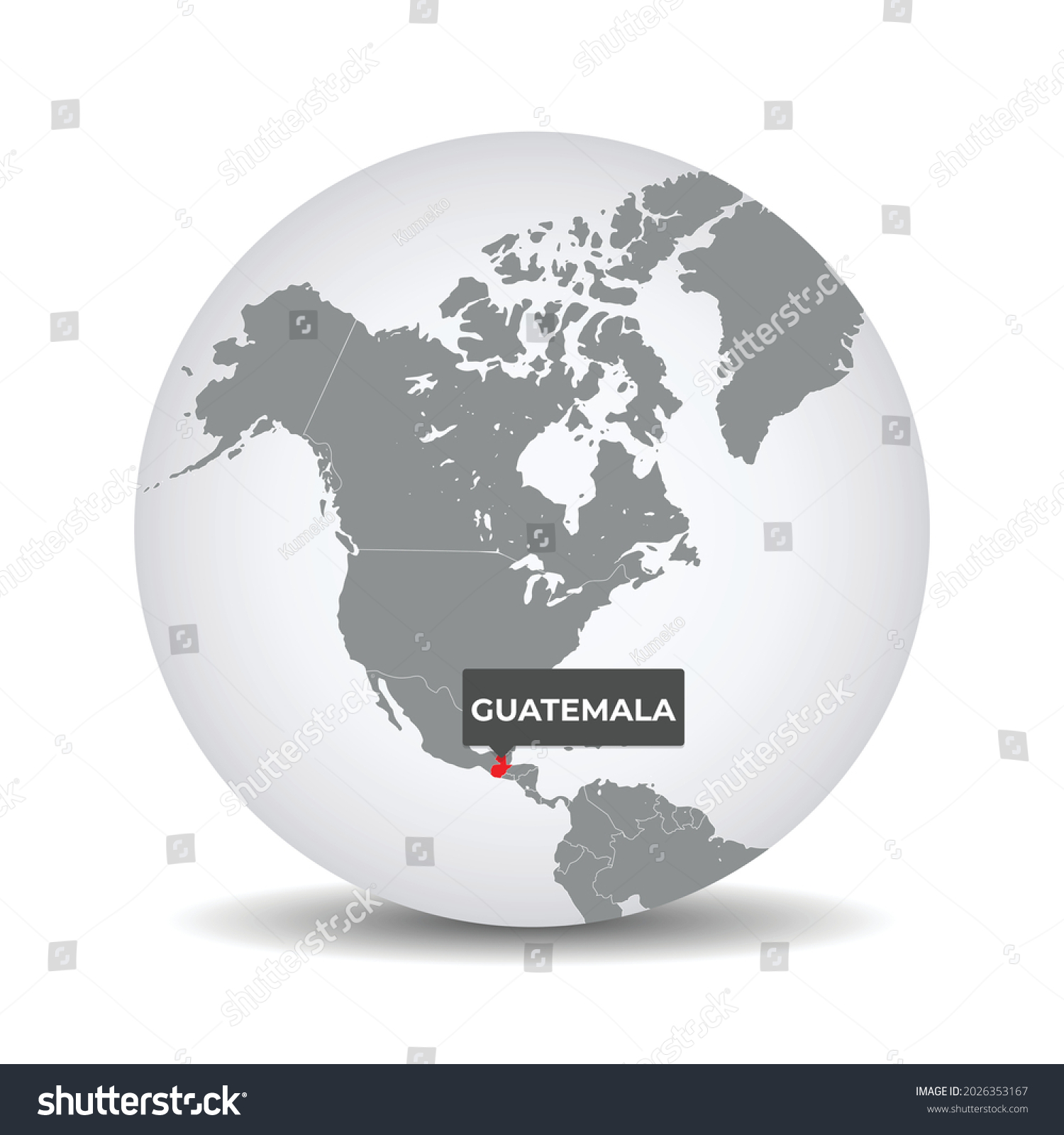 World Globe Map Identication Guatemala Map Stock Vector Royalty Free Stock Vector World Globe Map With The Identication Of Guatemala Map Of Guatemala Guatemala On Grey Political 2026353167