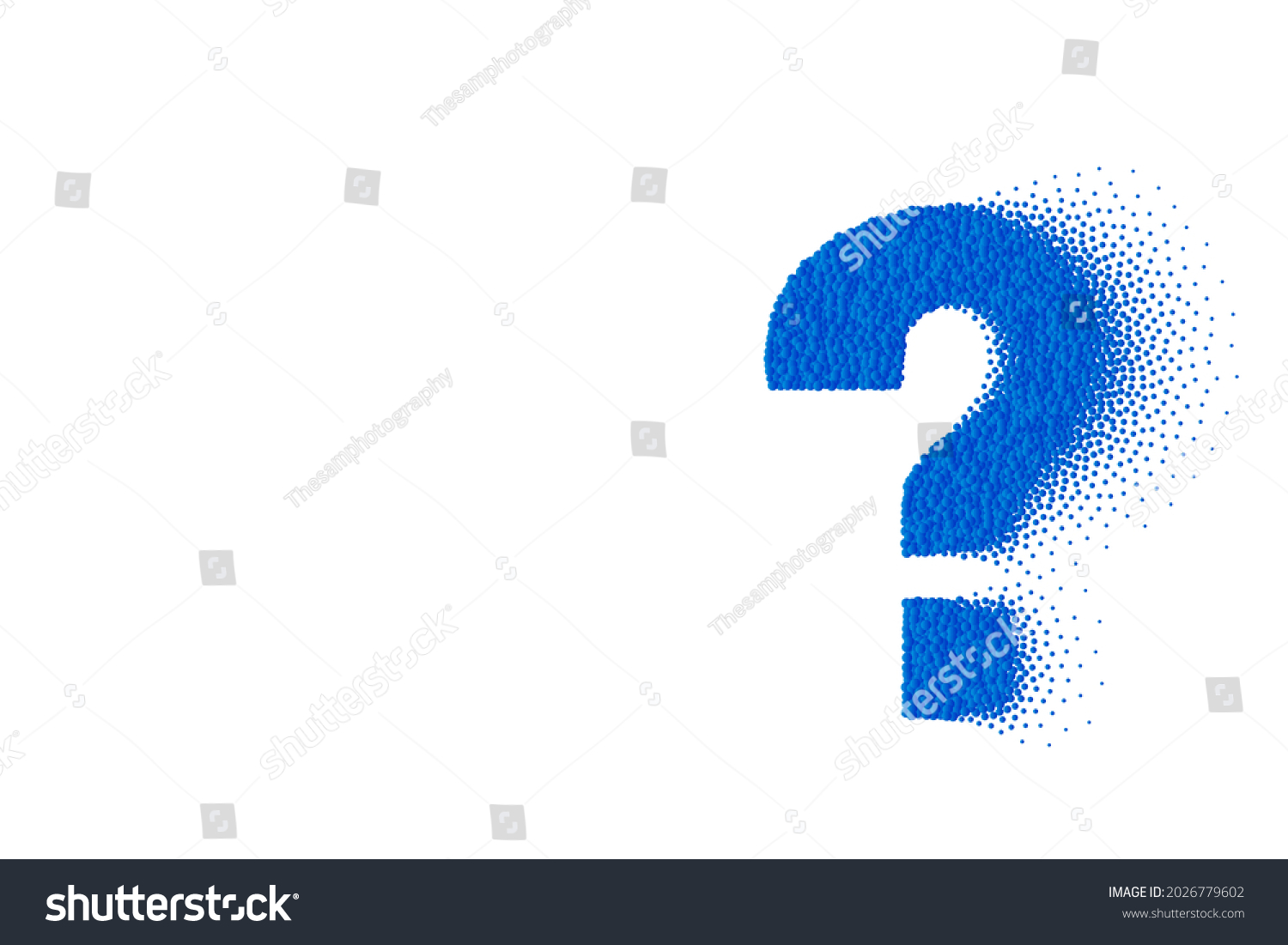 Question Mark Background Presentation Stock Illustration 2026779602