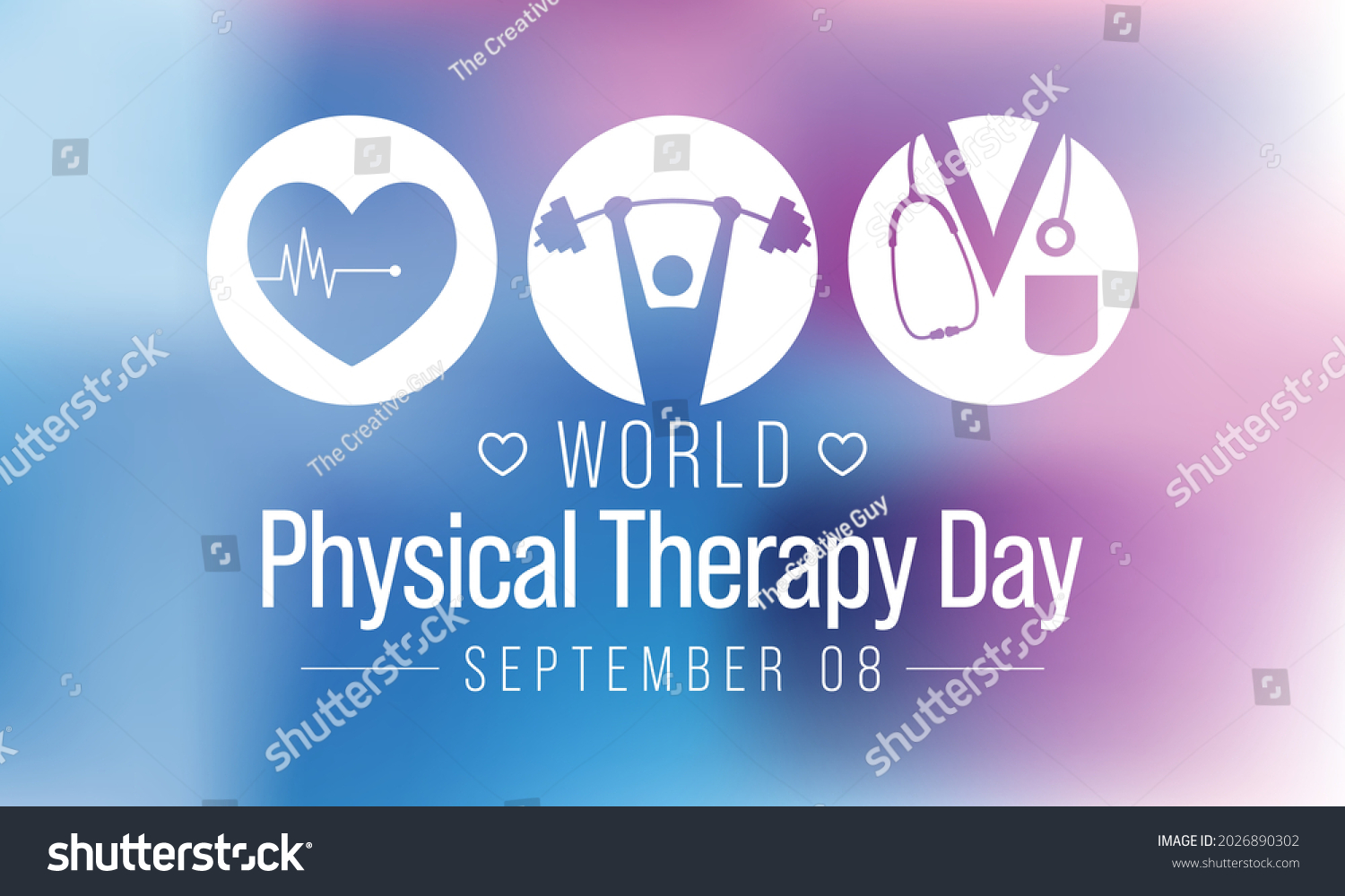 Physical Therapy Day Observed Every Year Stock Vector (Royalty Free