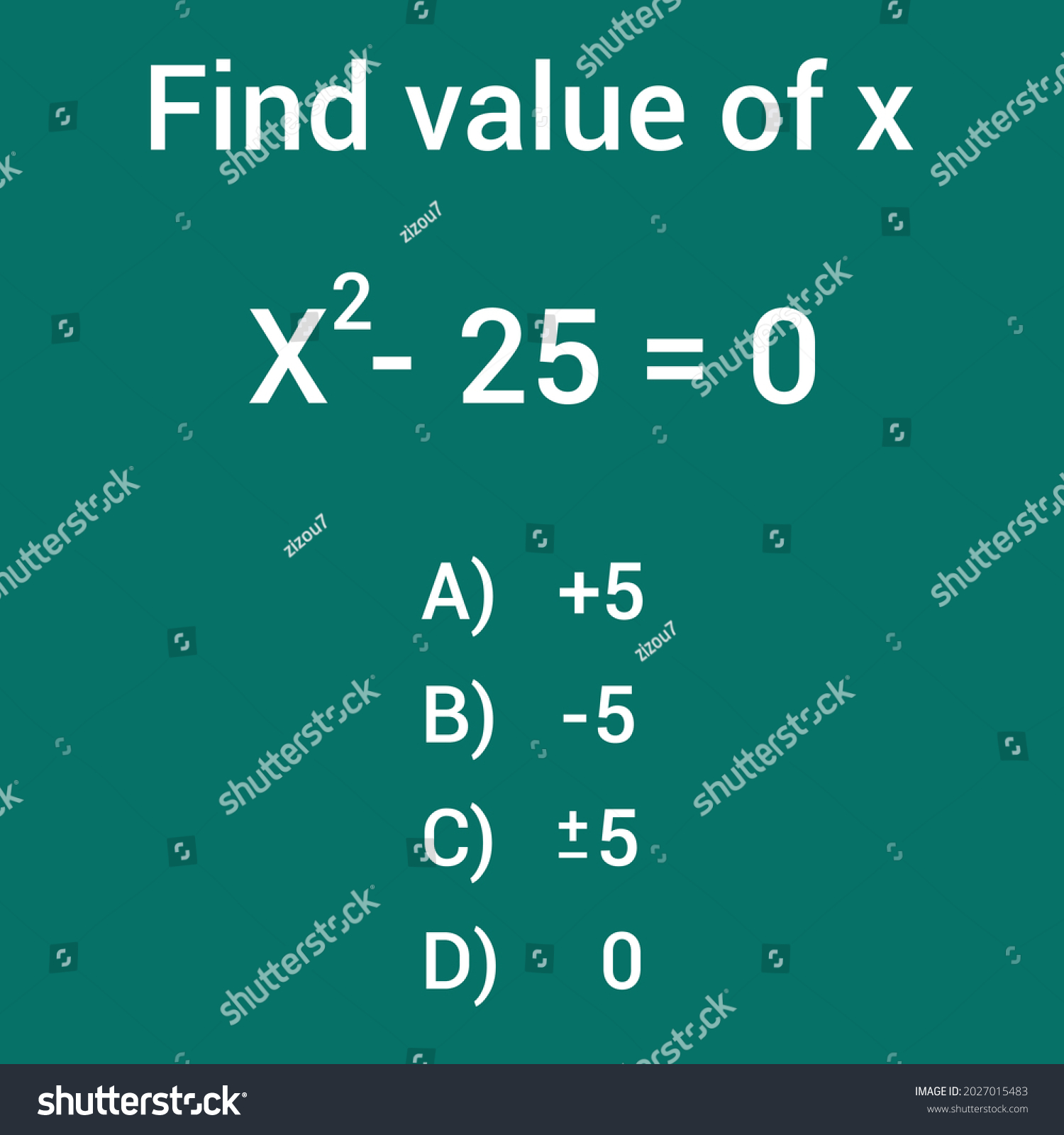 finding the value of x in an equation