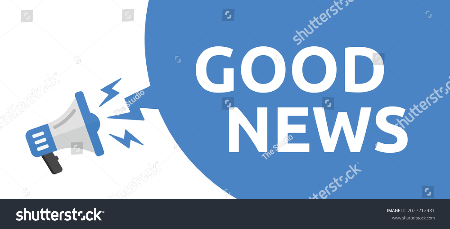 Good News Banner Vector Illustration Stock Vector (Royalty Free ...