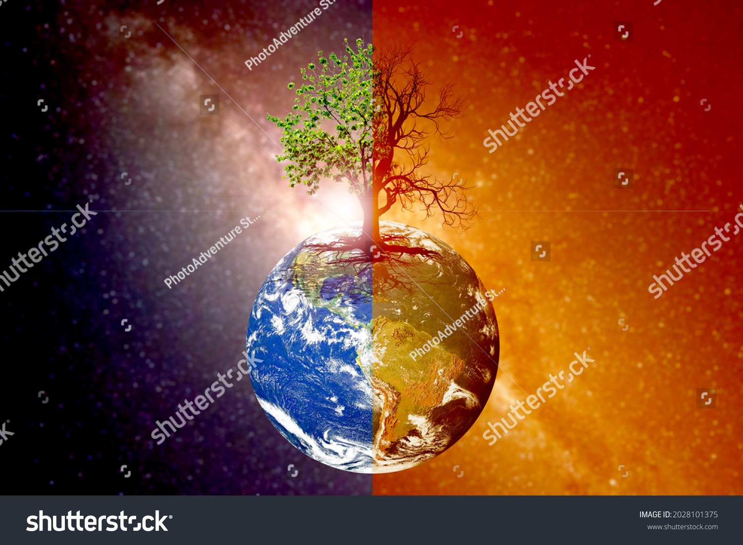 concept-drought-environment-change-global-warming-stock-photo