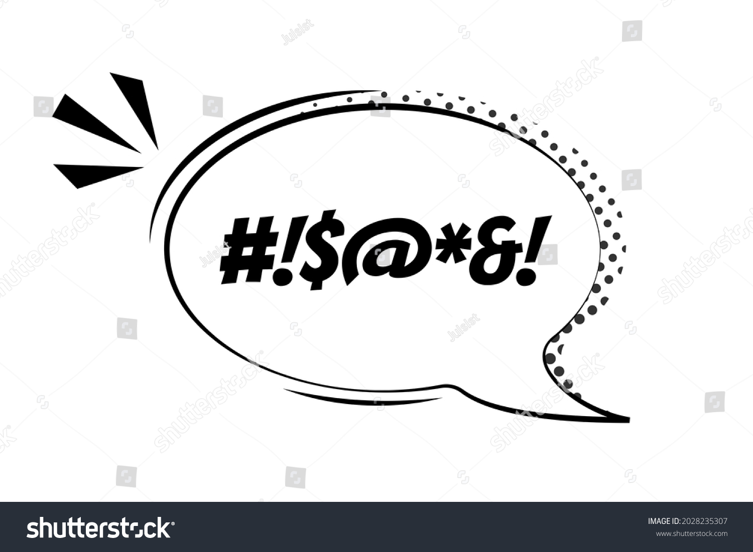 comic-speech-bubble-swear-words-symbols-stock-vector-royalty-free